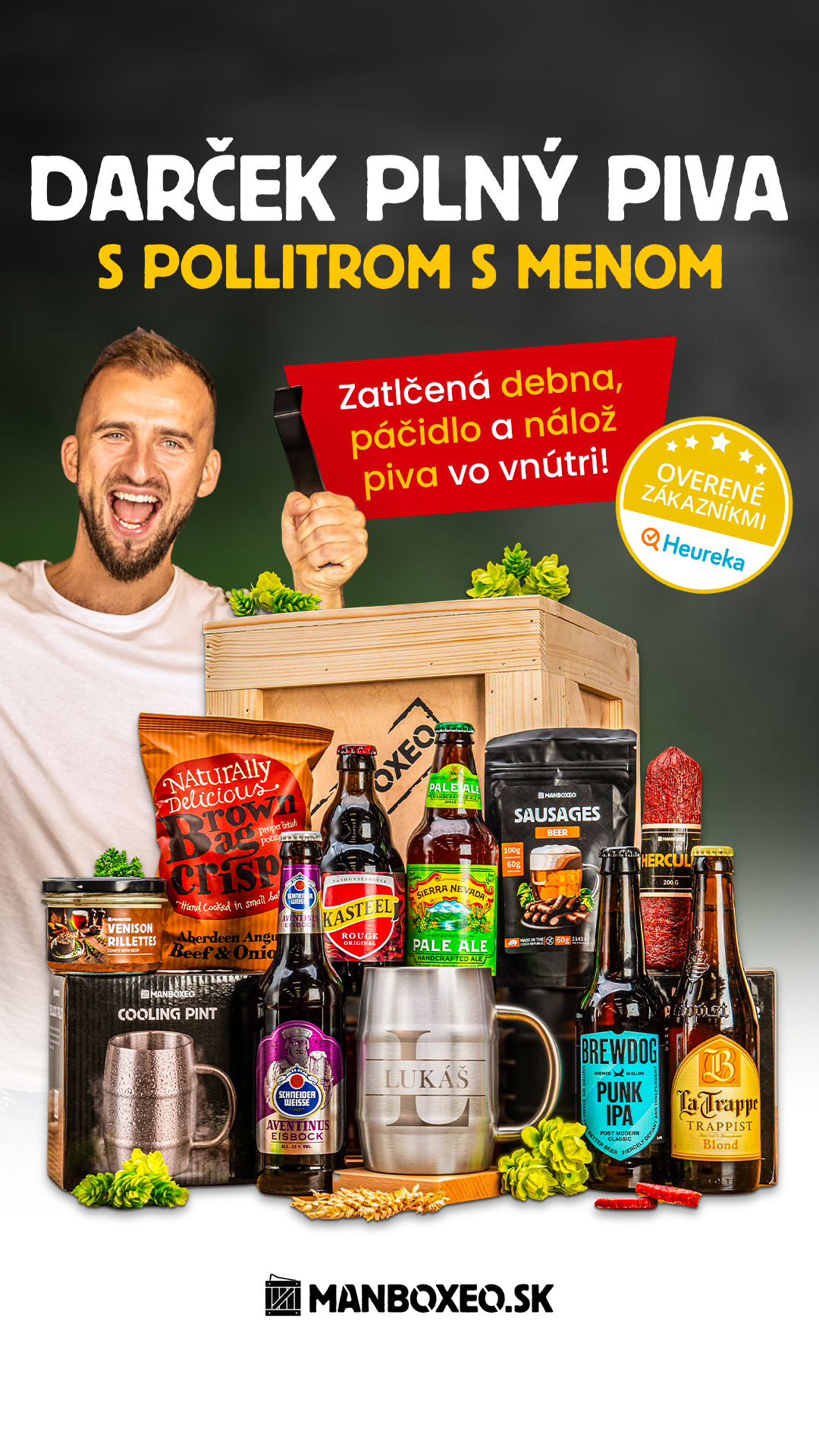 Manboxeo - originální dárky Facebook ad
