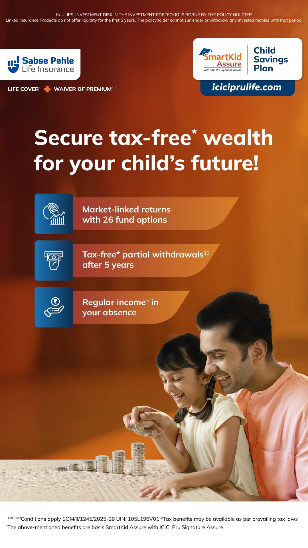 ICICI Prudential Life Insurance Facebook ad