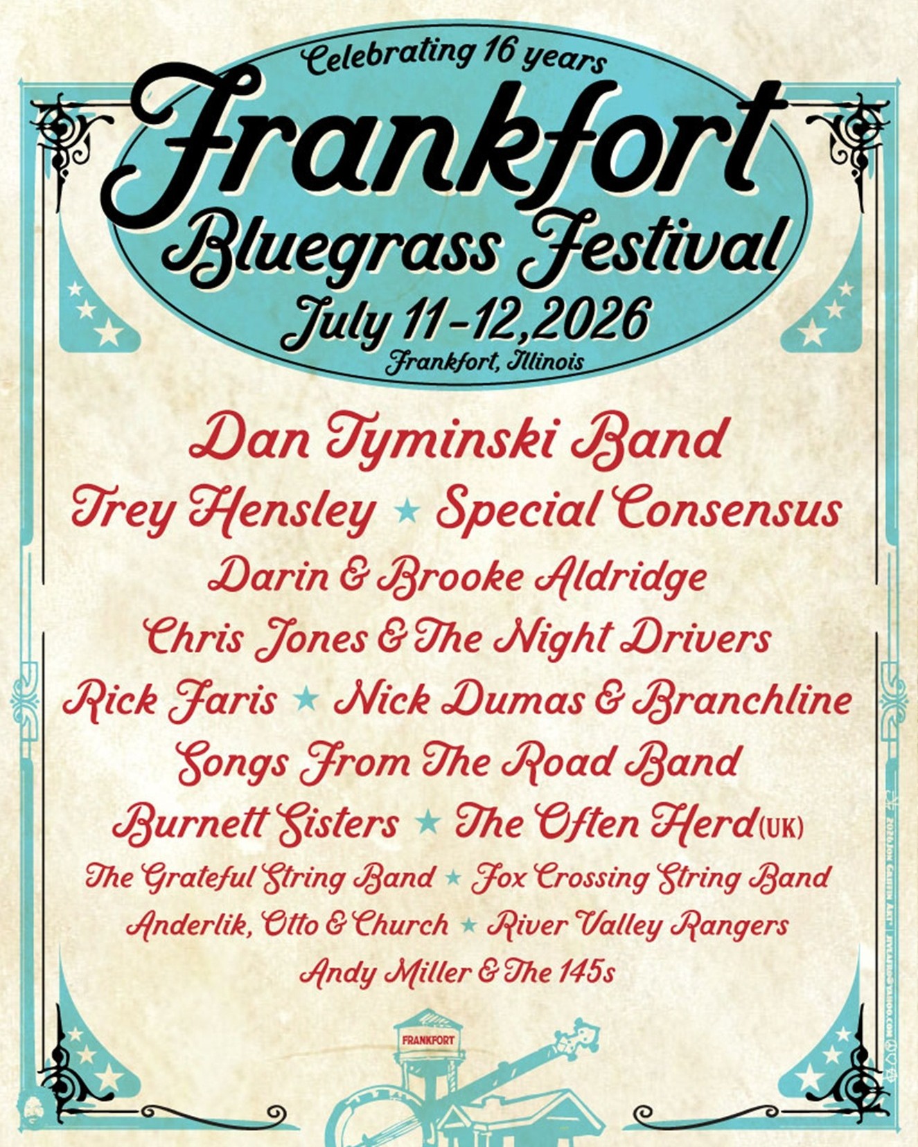 Frankfort Bluegrass Festival Facebook ad