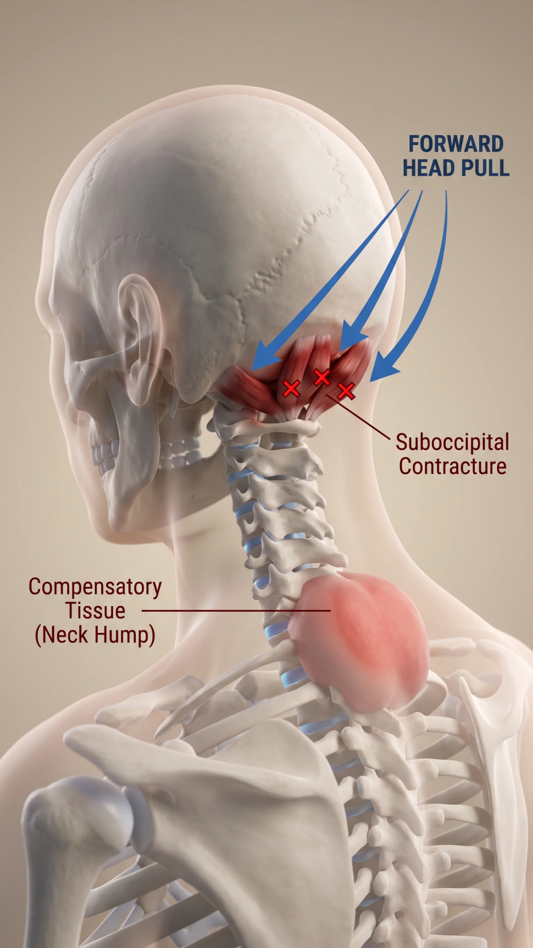 Mendable NZ Facebook ad: That Tightness at the Base of Your Skull Is Quietly…