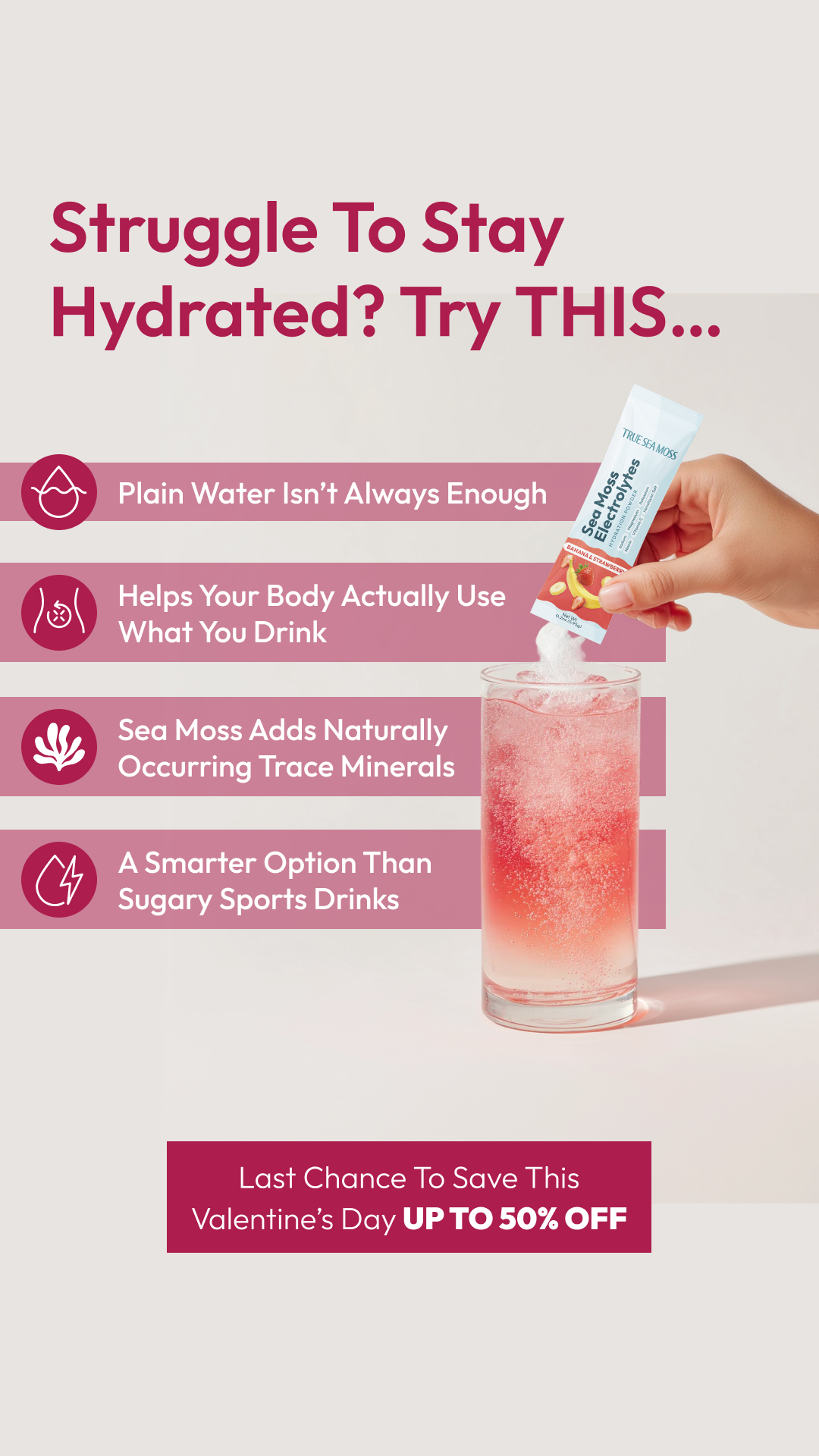 True Sea Moss Health Facebook ad