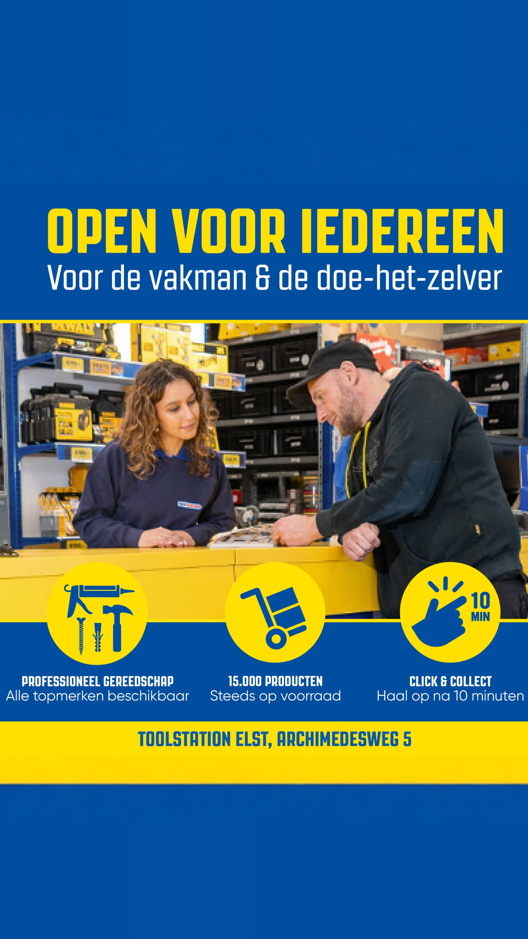 Toolstation NL Facebook ad