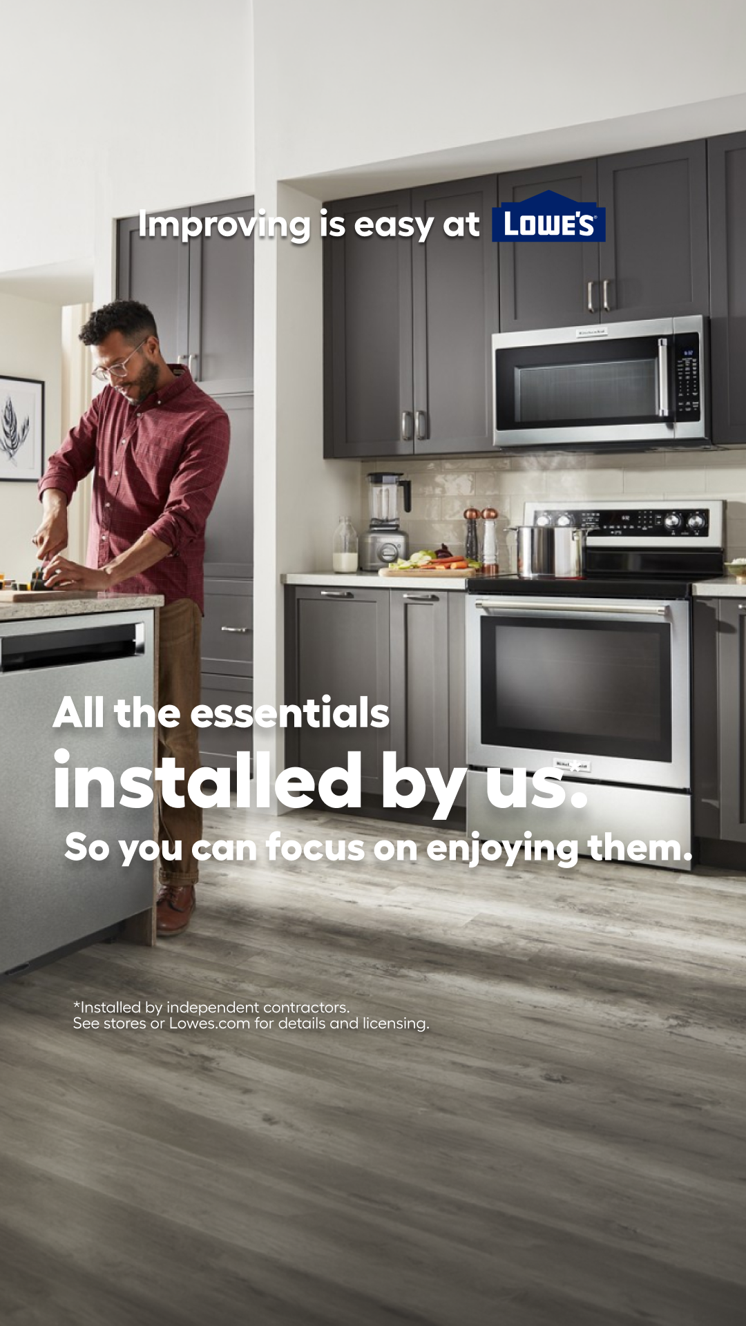 Lowe's Home Improvement Facebook ad