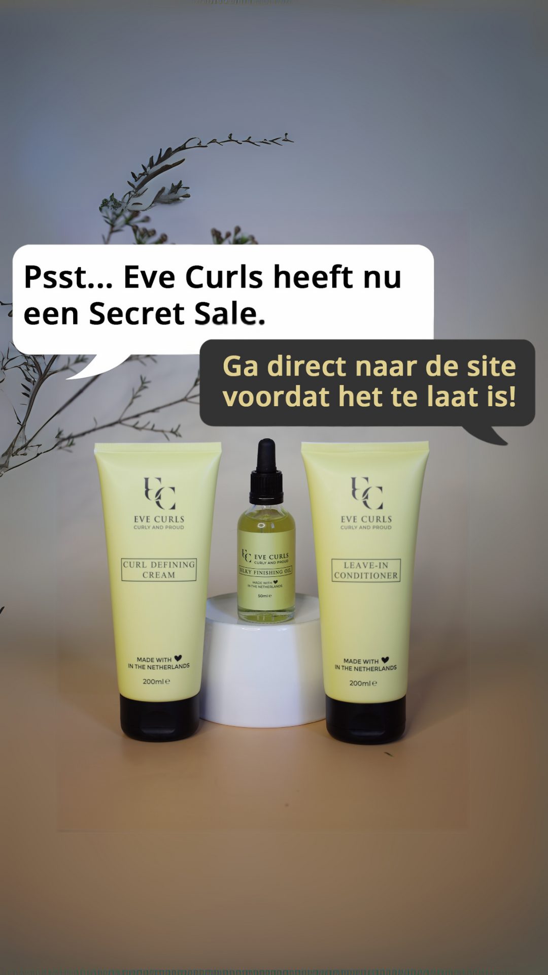 Eve Curls Facebook ad