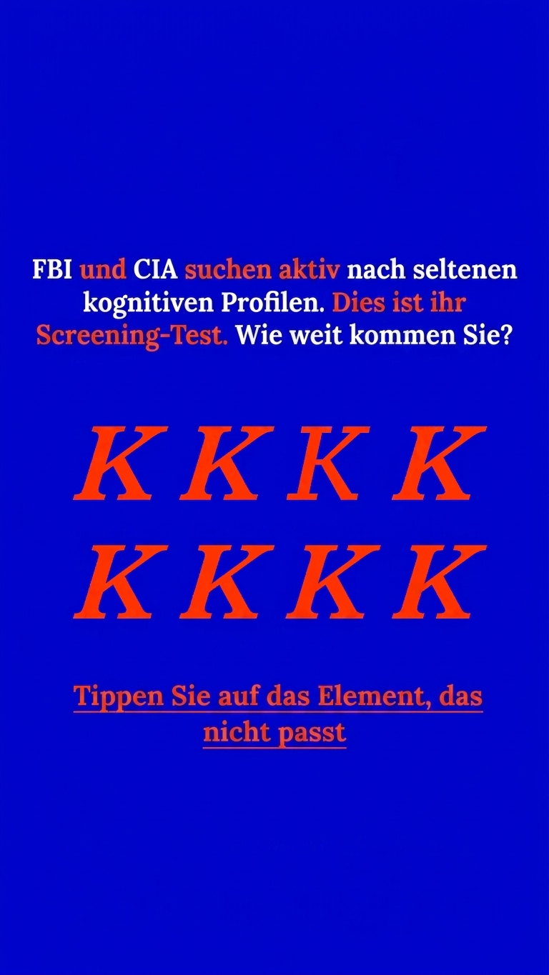 Free International IQ Test Facebook ad