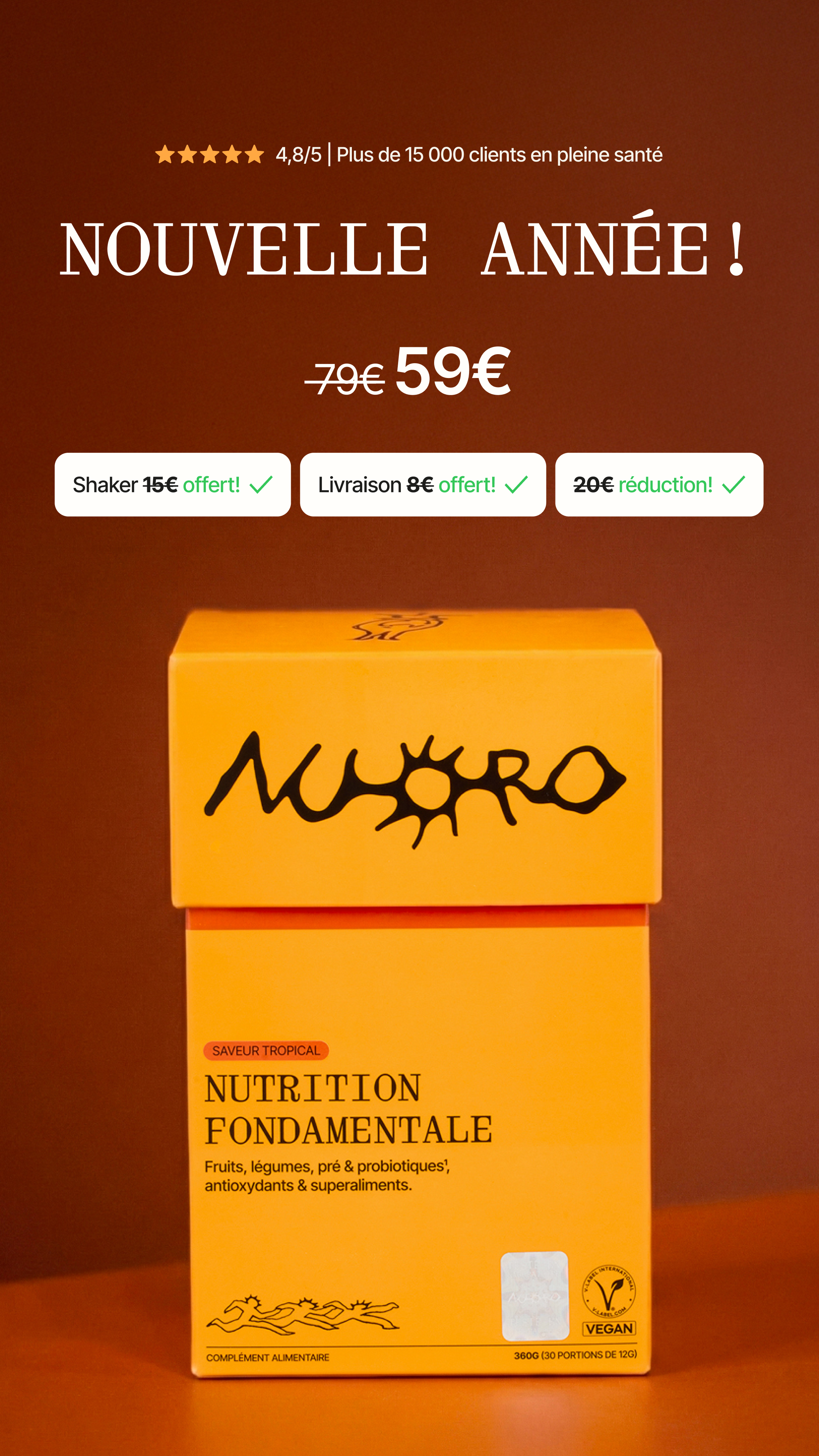 Drinknuoro Facebook ad