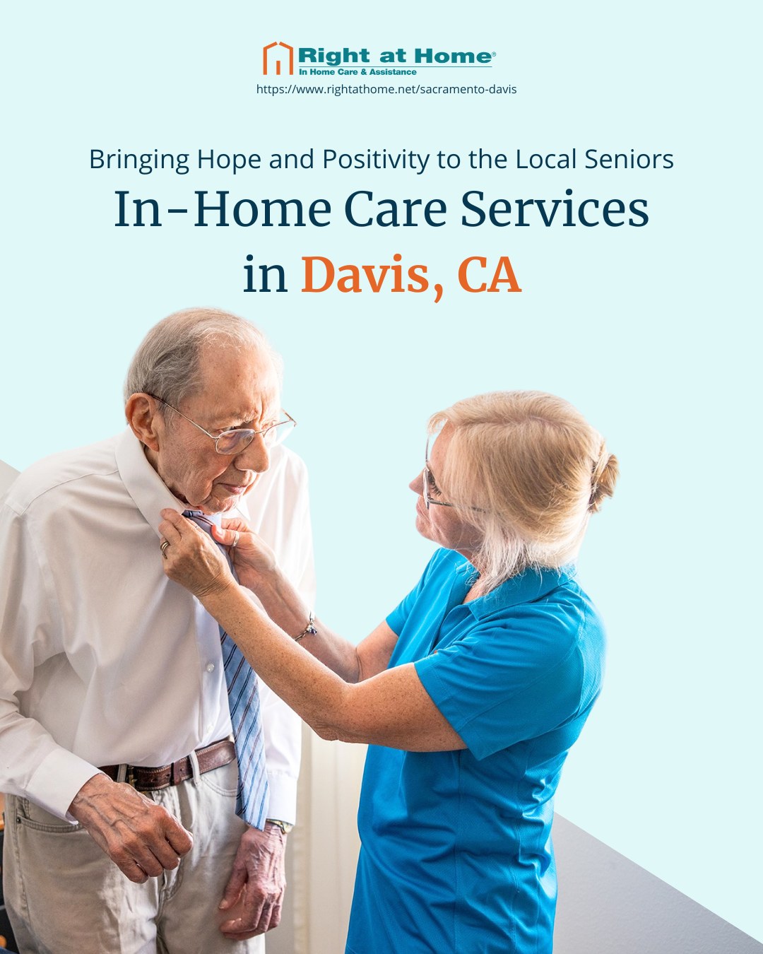 Right at Home Facebook ad: Senior In Home Care in Davis, CA | Right at Home