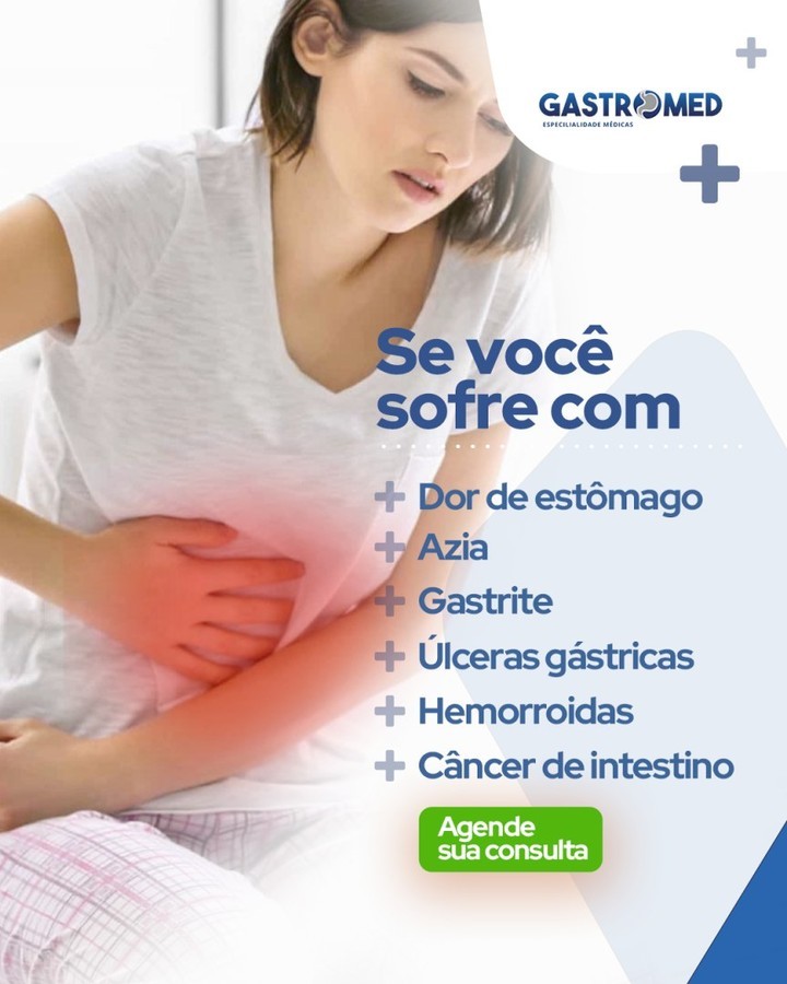 Gastromed Paranavaí Facebook ad: Dor de estômago?