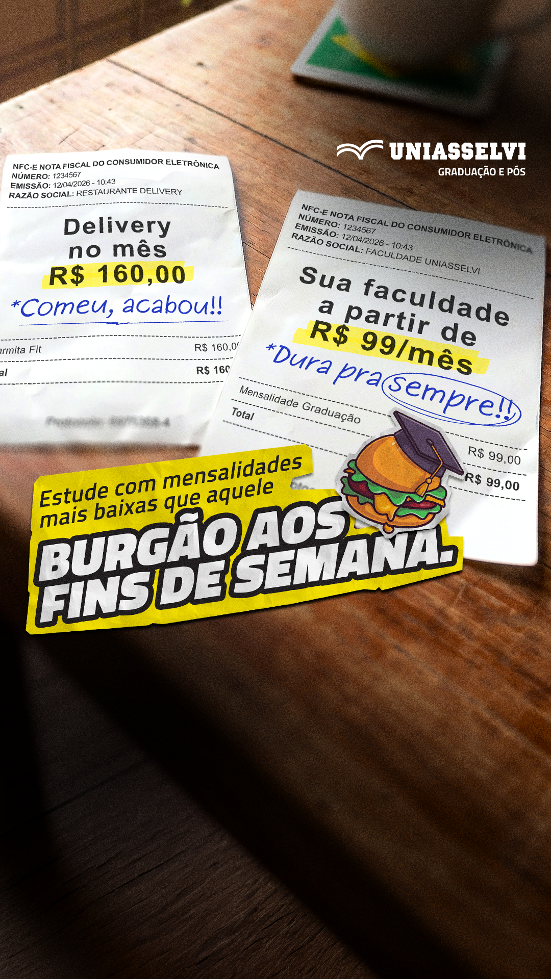 Uniasselvi Facebook ad