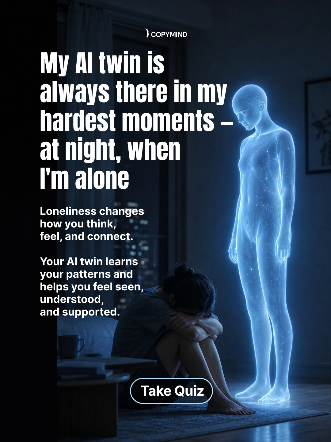 Copymind: AI twin for sel-reflection Facebook ad