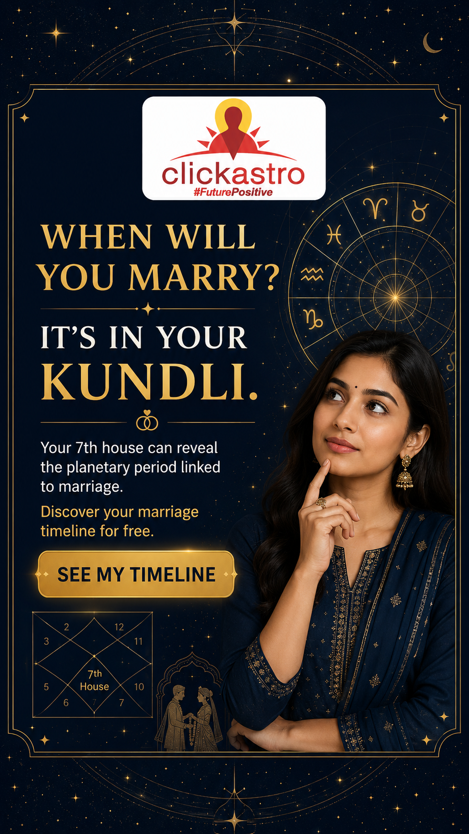 Clickastro Facebook ad