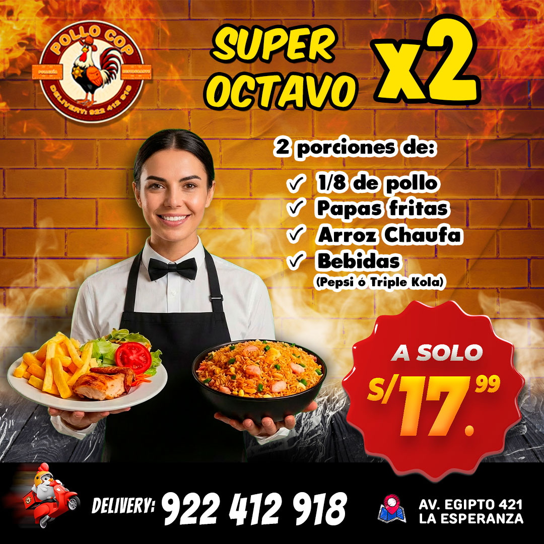 PolloCop Pollería Facebook ad: Pídelo YA