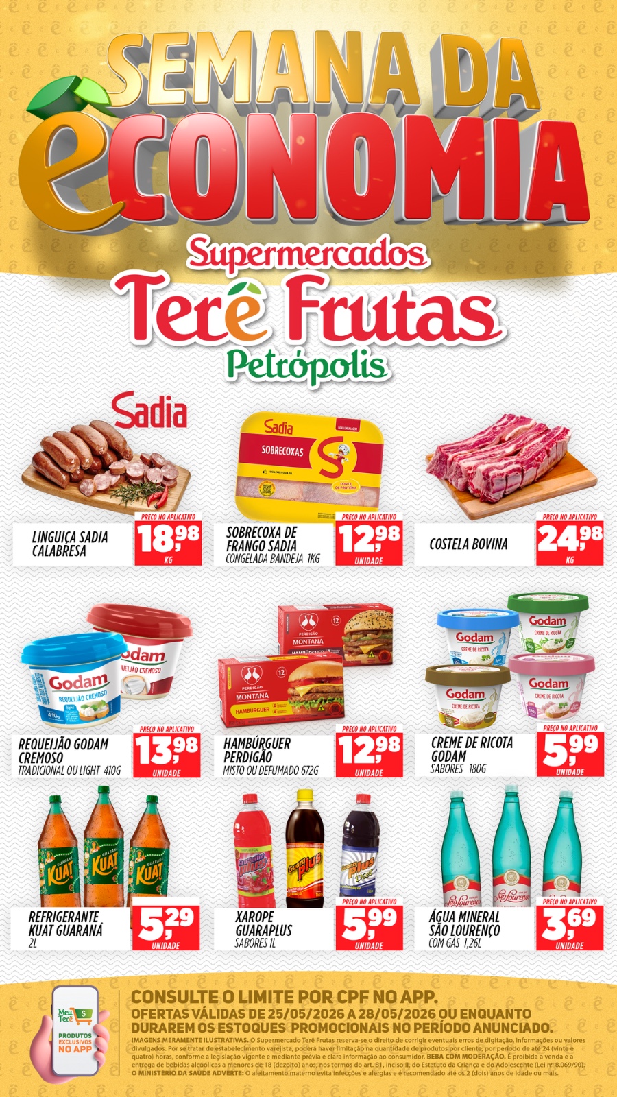 Super Terê Frutas Petrópolis Facebook ad