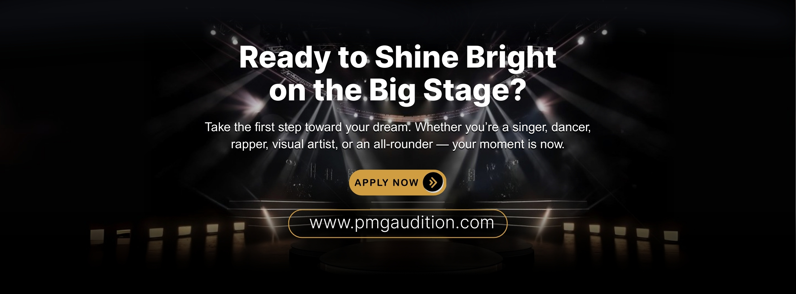 PMG Global Facebook ad: Independent Record Label & Talent Incubator