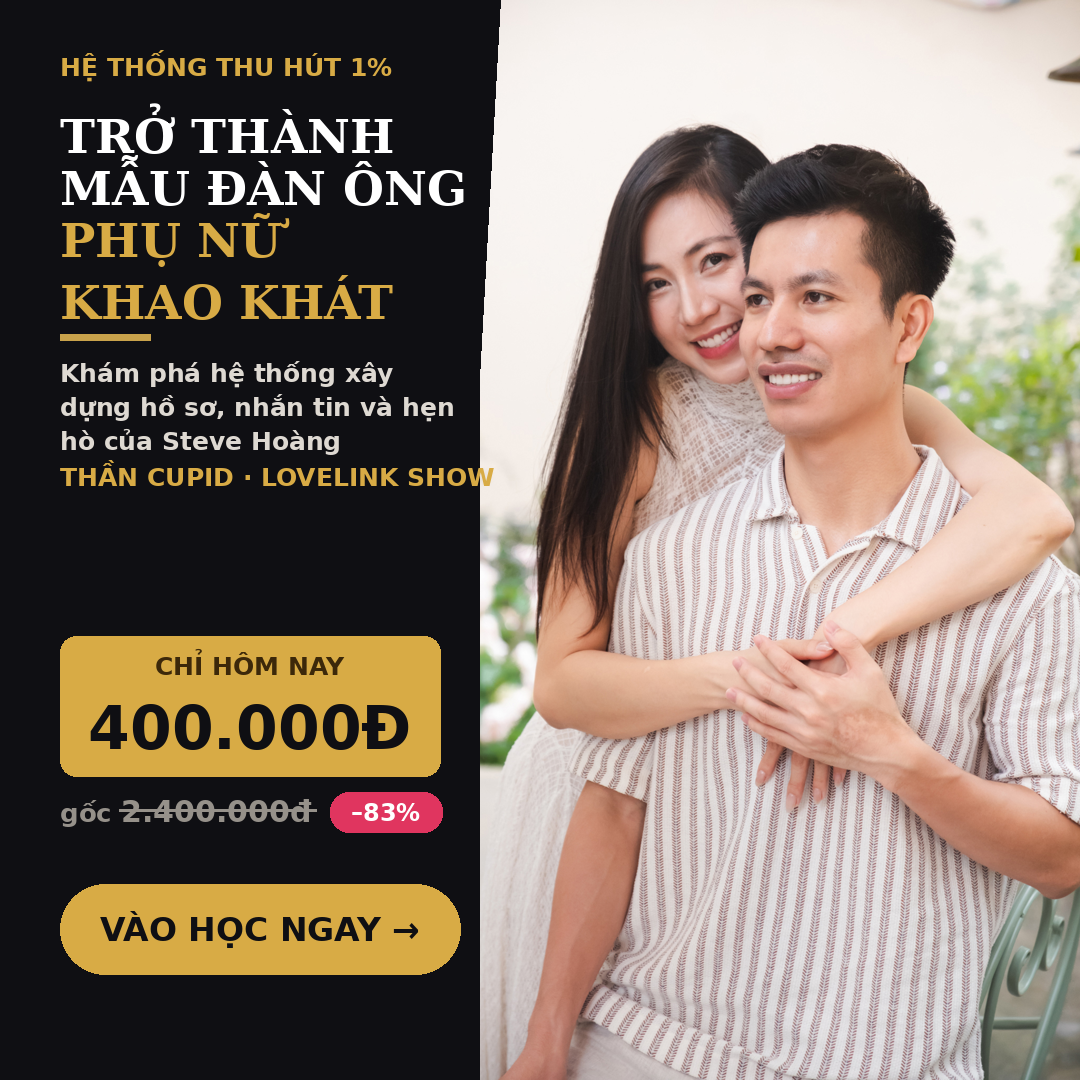 The Love Link Show Facebook ad: Ngừng quẹt app. Bắt đầu thu hút.