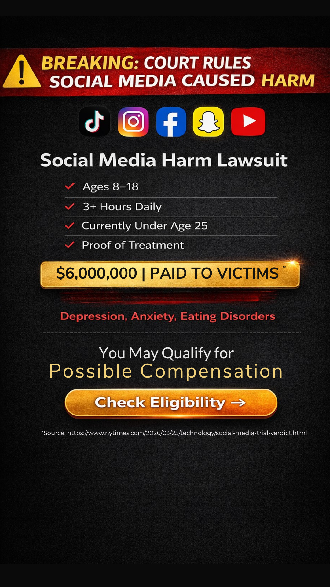 Wewillfightforyourjustice.com Facebook ad