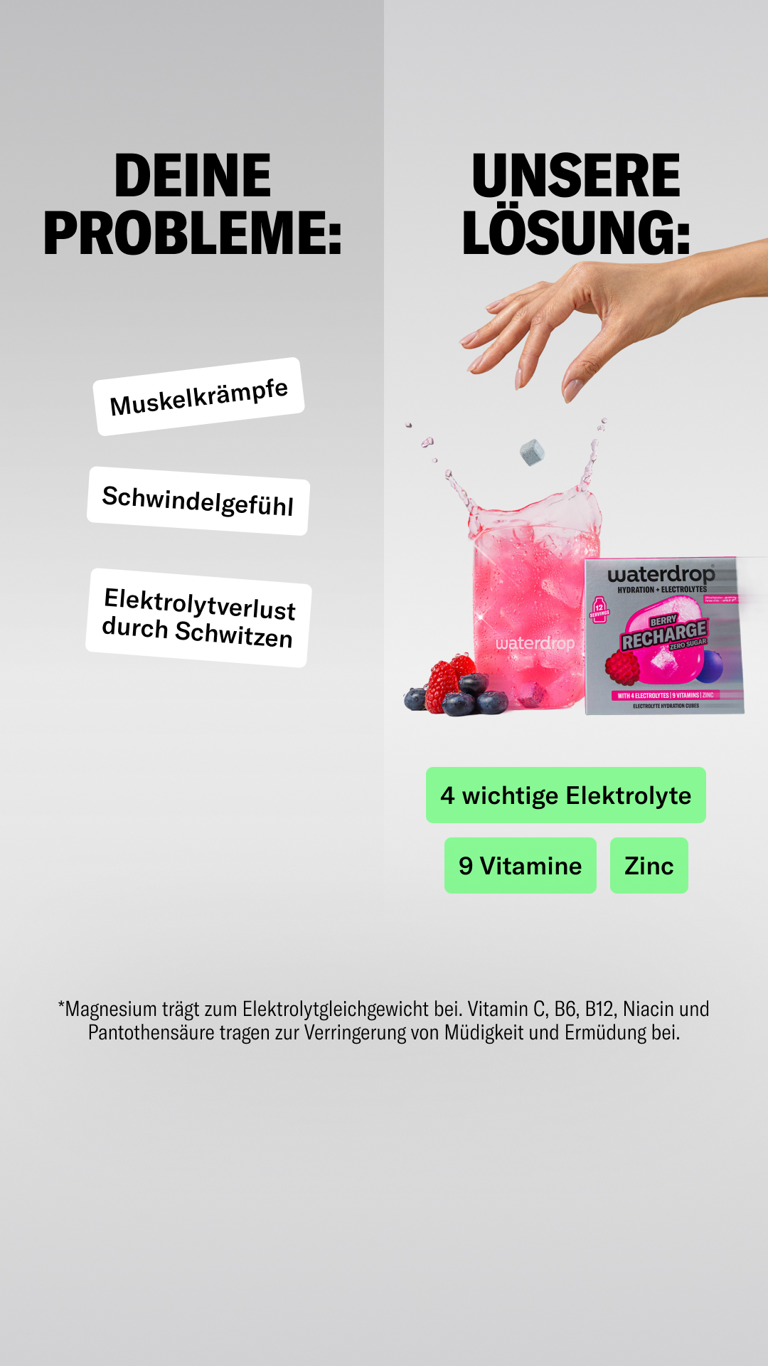 waterdrop Facebook ad