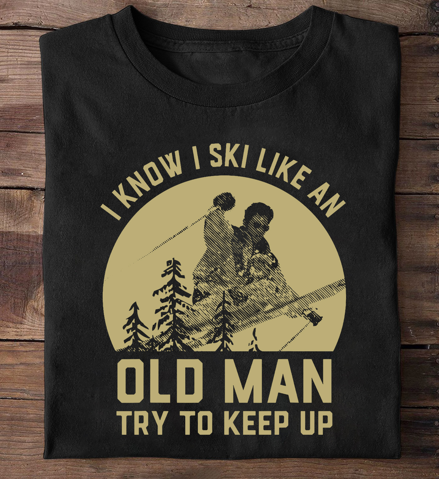 I'd Rather Be Skiing Facebook ad: Skiing - teexcop.com