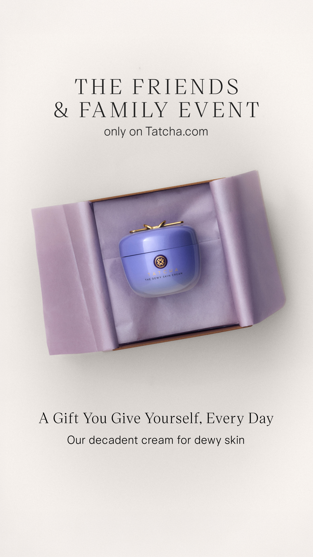 Tatcha Facebook ad