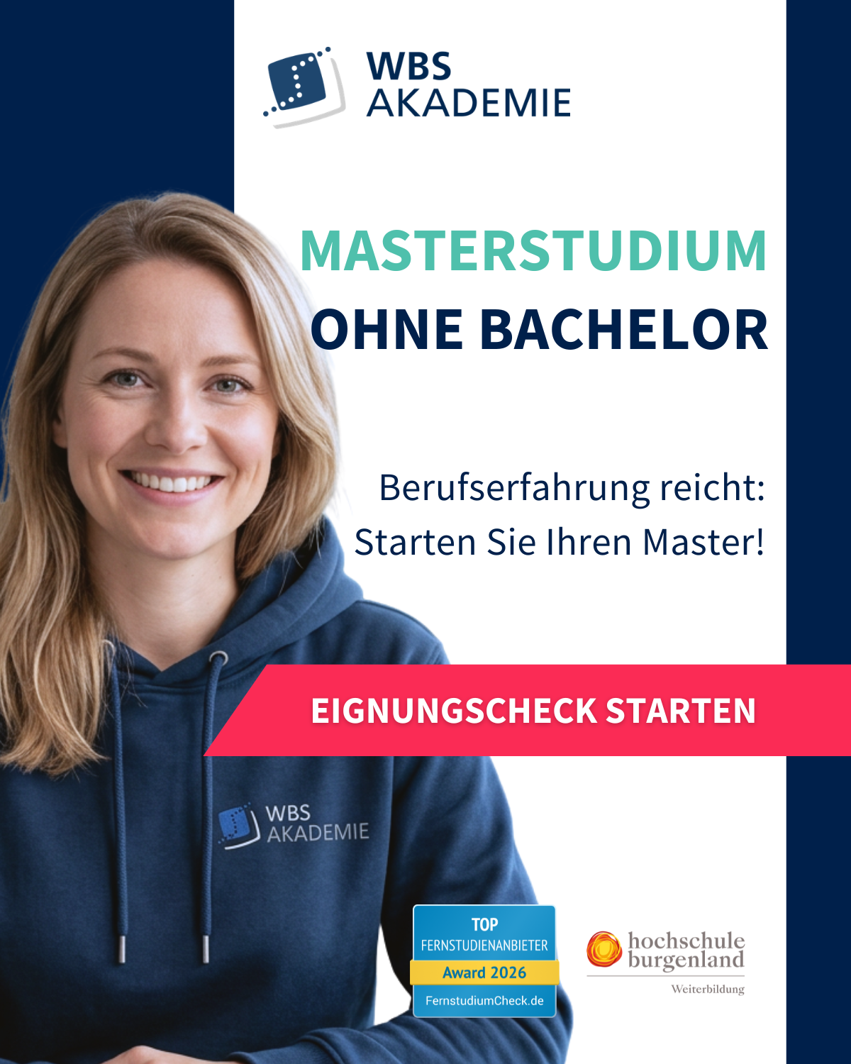 WBS AKADEMIE Facebook ad from May 18, 2026