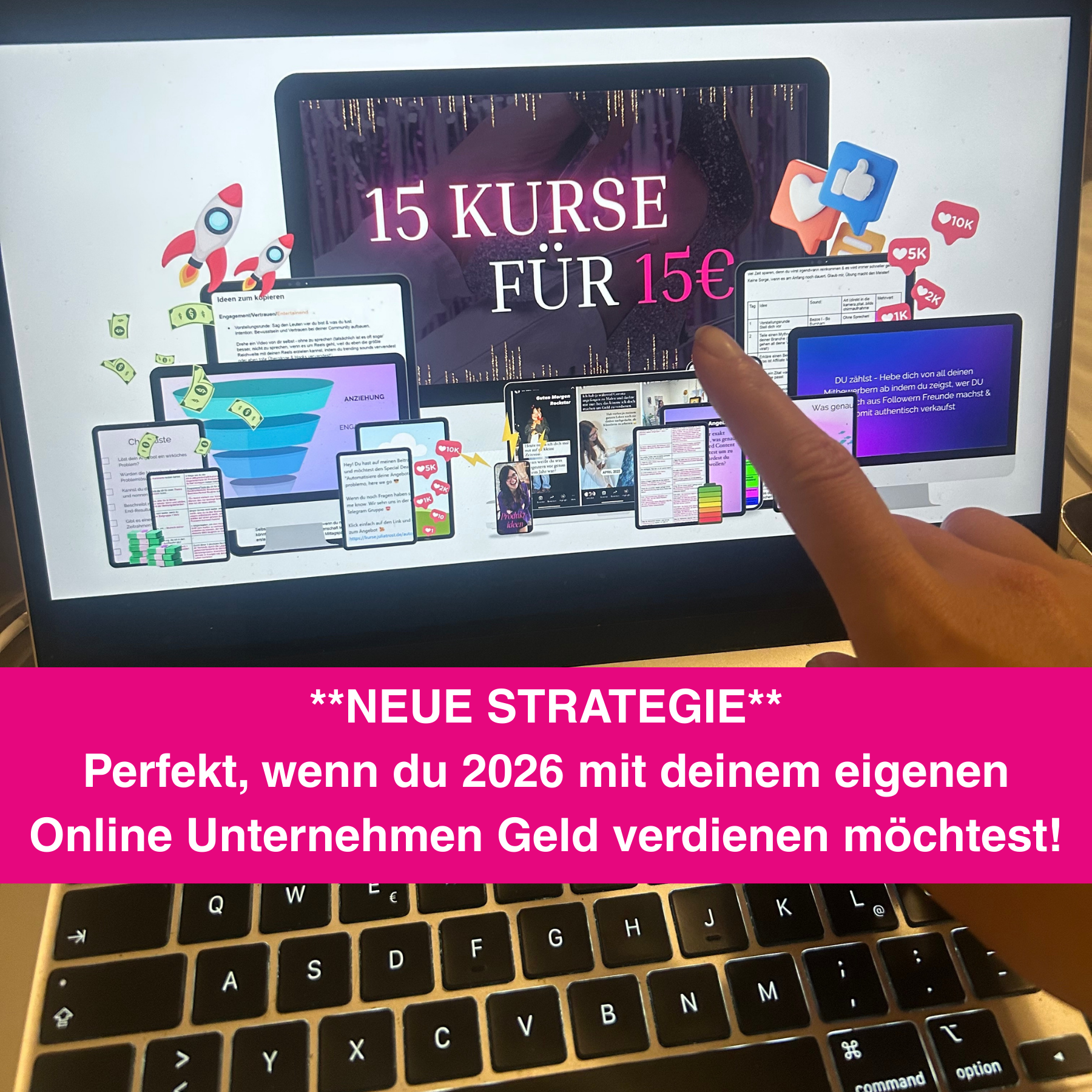 Julia Trost - Online Unternehmensaufbau Facebook ad