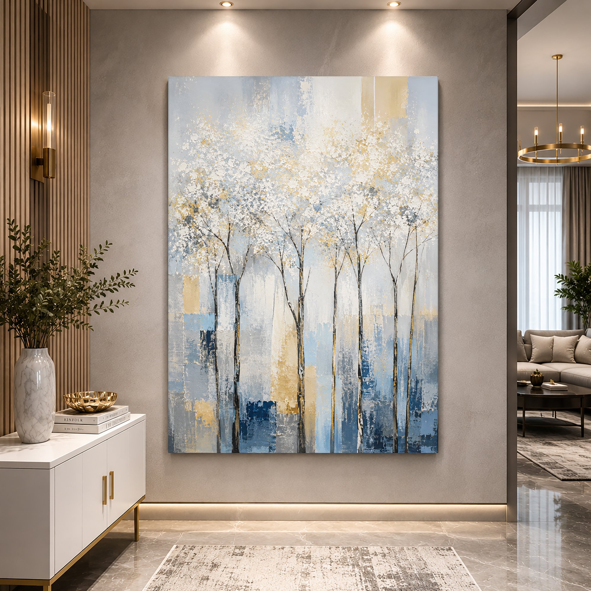 Tailored Canvases - Personalized Art Facebook ad: Whispering Forest | Made in the USA | Ships Fast