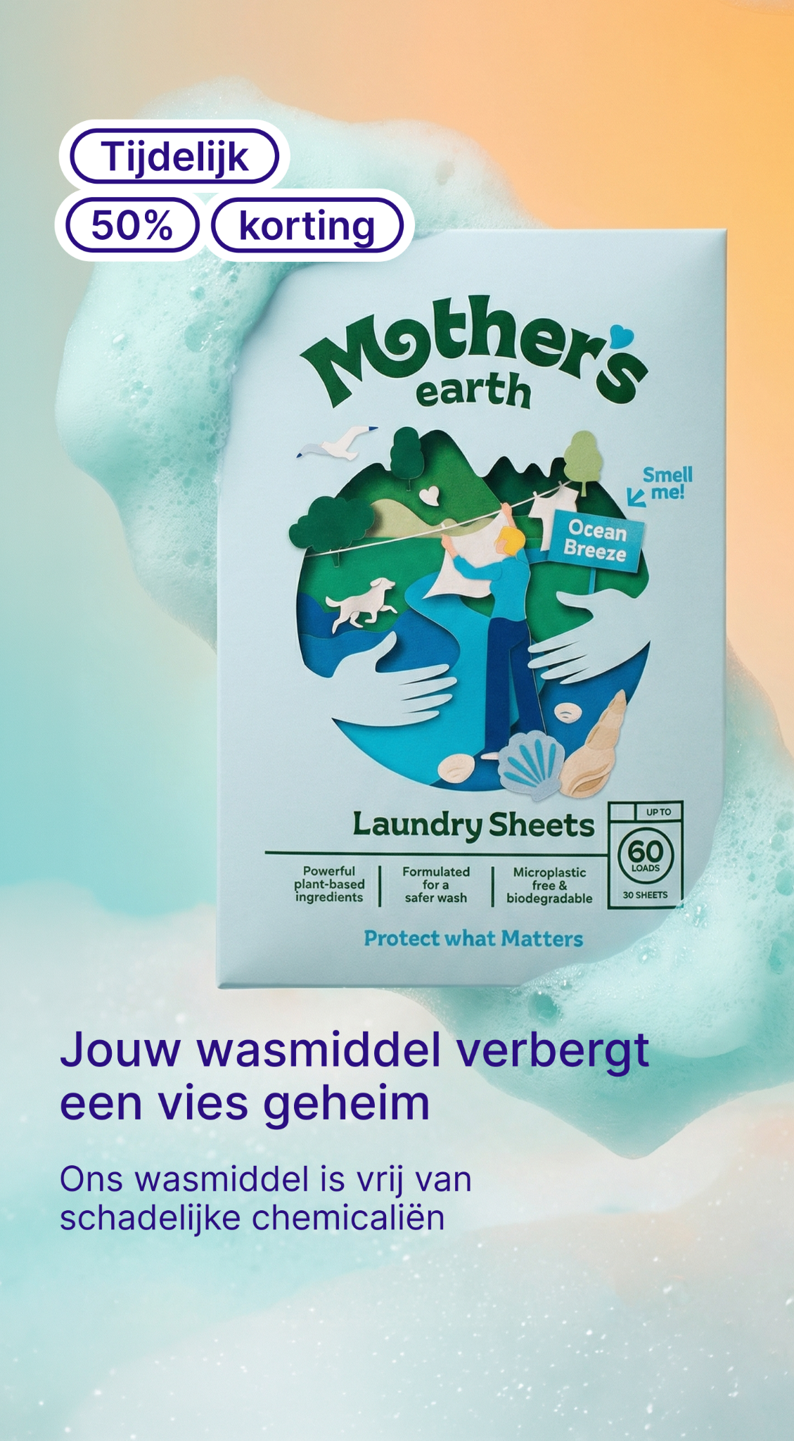 Mothers Earth Facebook ad