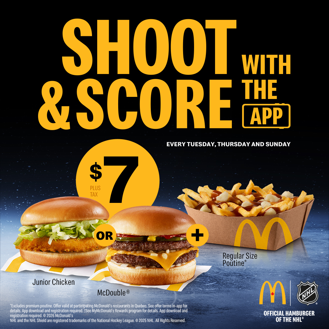 McDonald's Canada Facebook ad