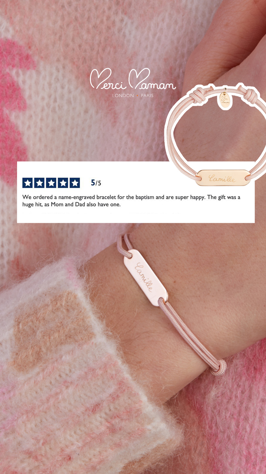 Merci Maman - Personalised Gifts Facebook ad from Mar 17, 2026