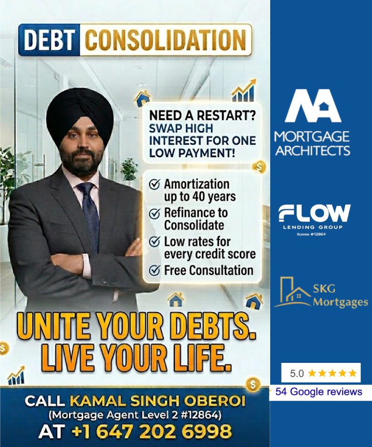 Kamal Singh Oberoi Facebook ad: Restart your Life by Consolidating all payments into one…