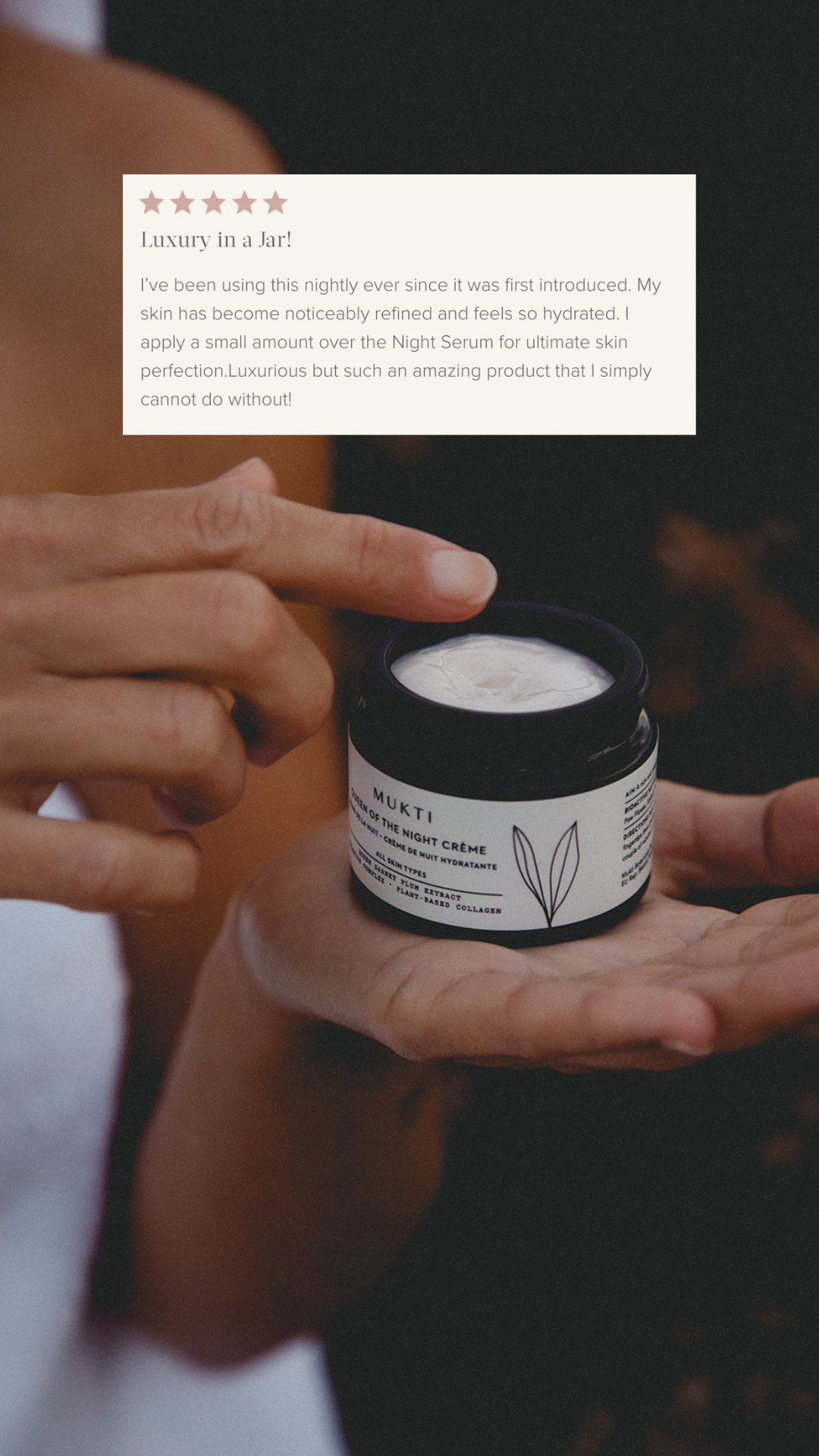 Mukti Organics Facebook ad