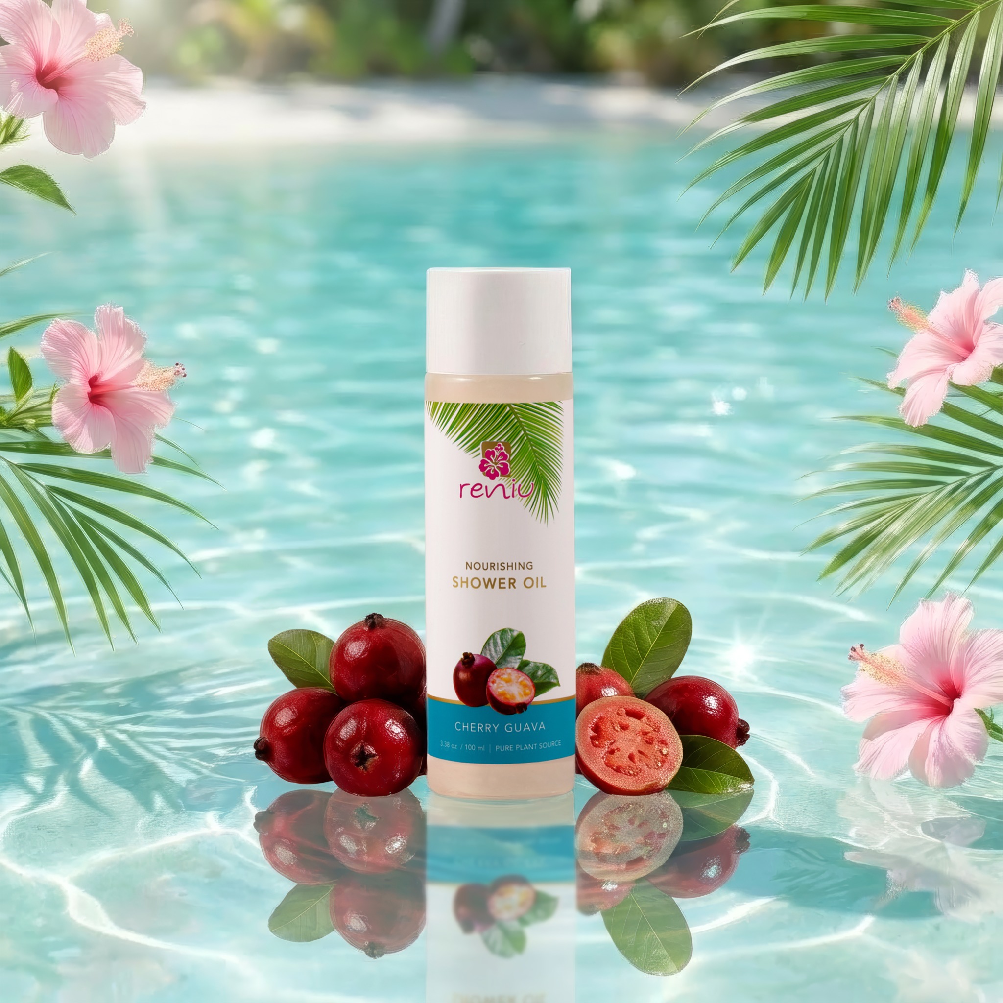 Reniu Fiji Facebook ad: Experience the island glow with our Reniu Coconut…