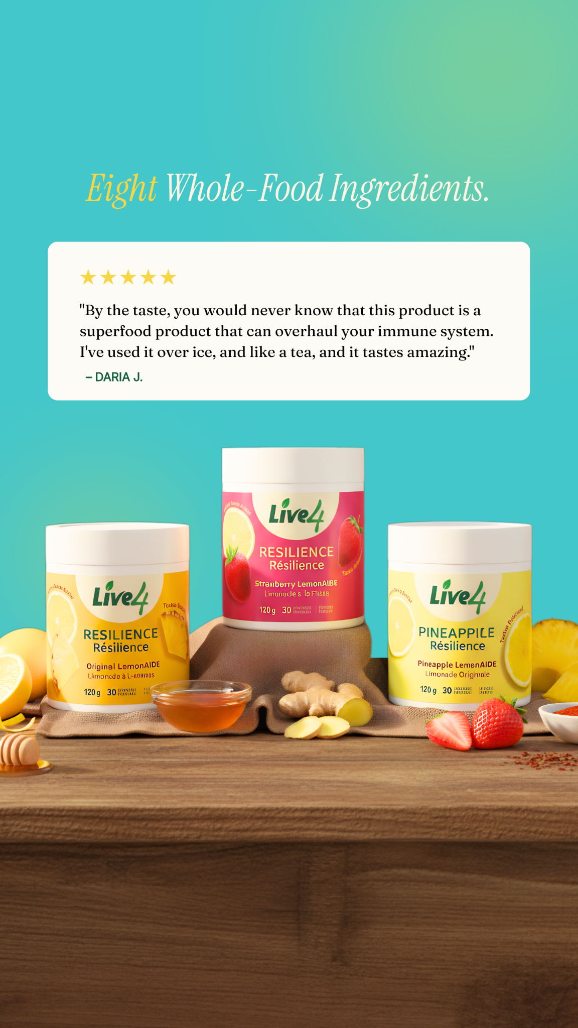 Live4 Wellness Facebook ad
