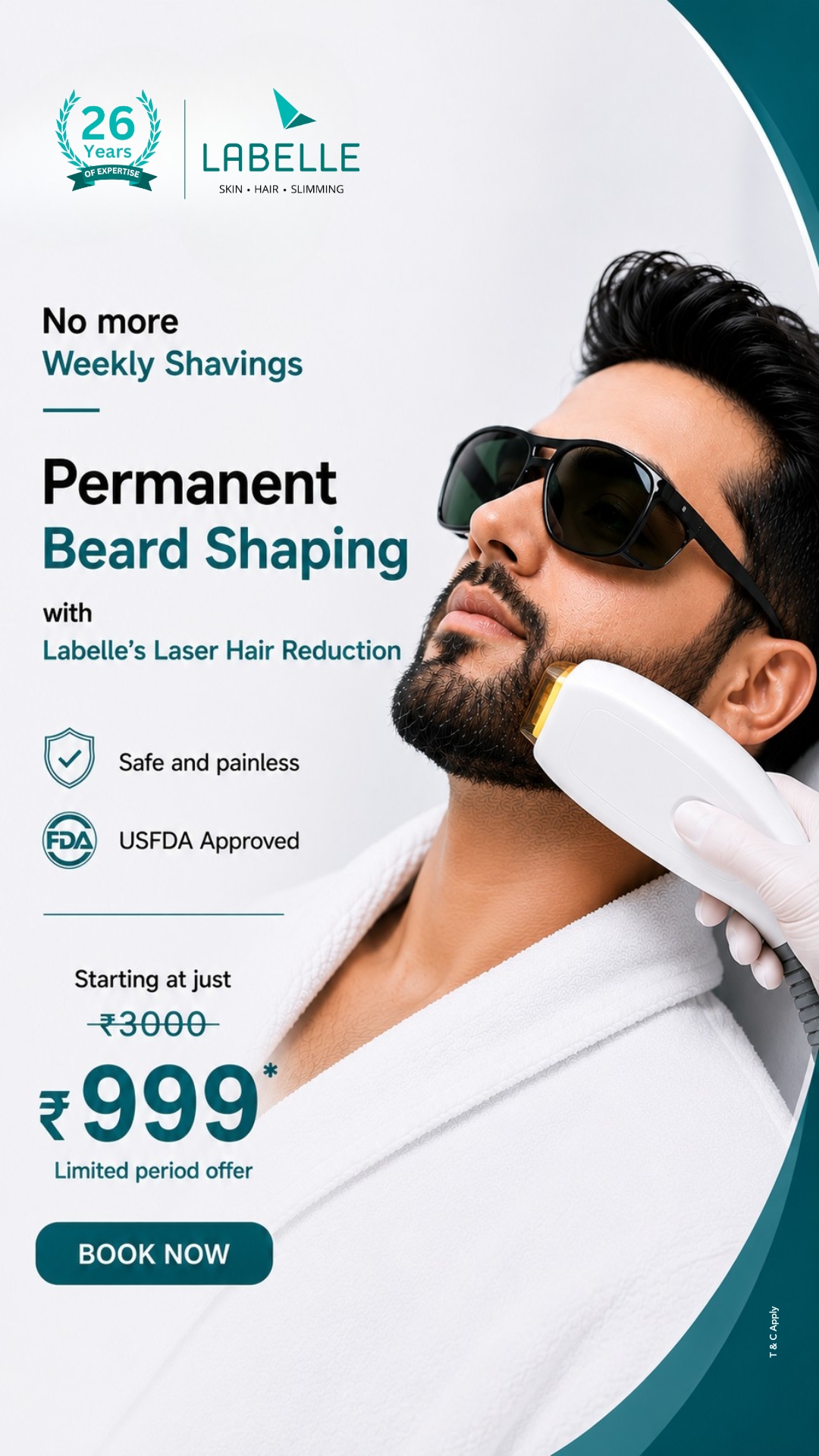 La Belle Slimming, Skin and Hair Clinics Facebook ad