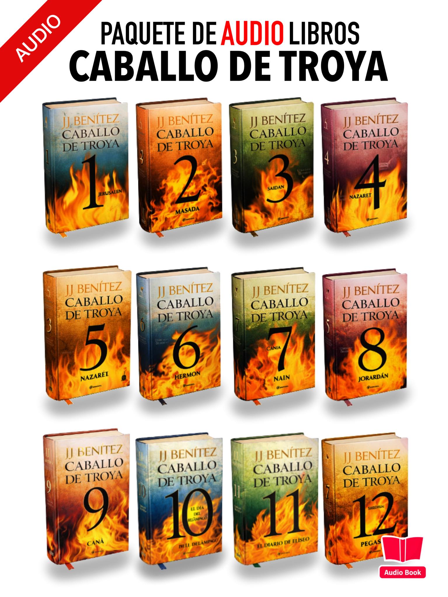 Lectura Digital Facebook ad: Audiolibros CABALLO DE TROYA