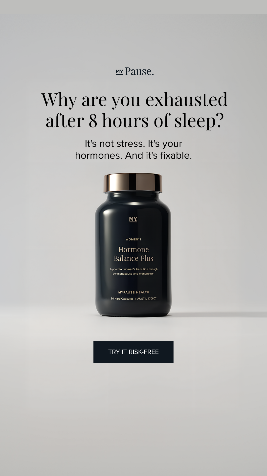 MyPause Health Facebook ad