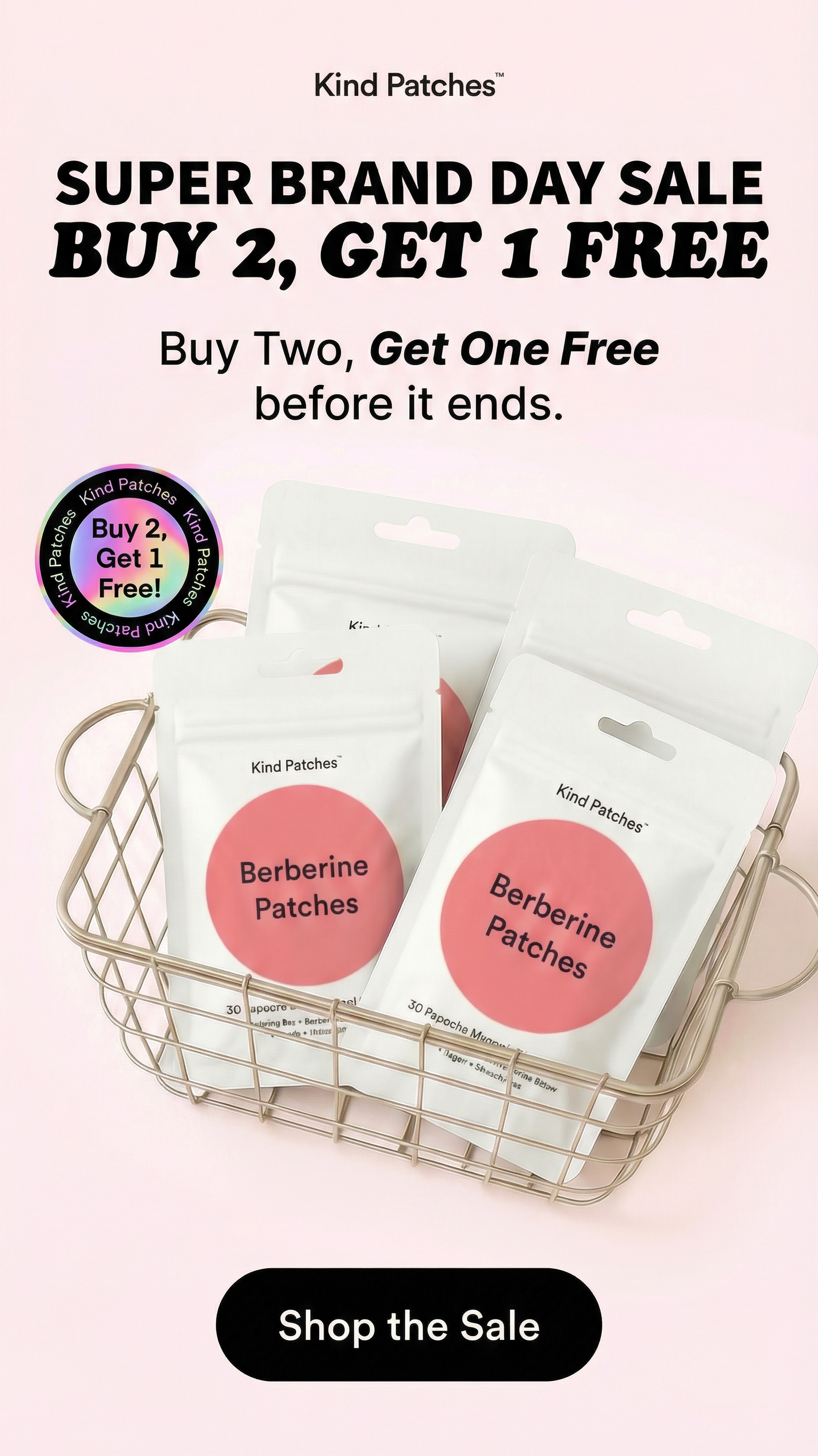 Kind Patches Facebook ad