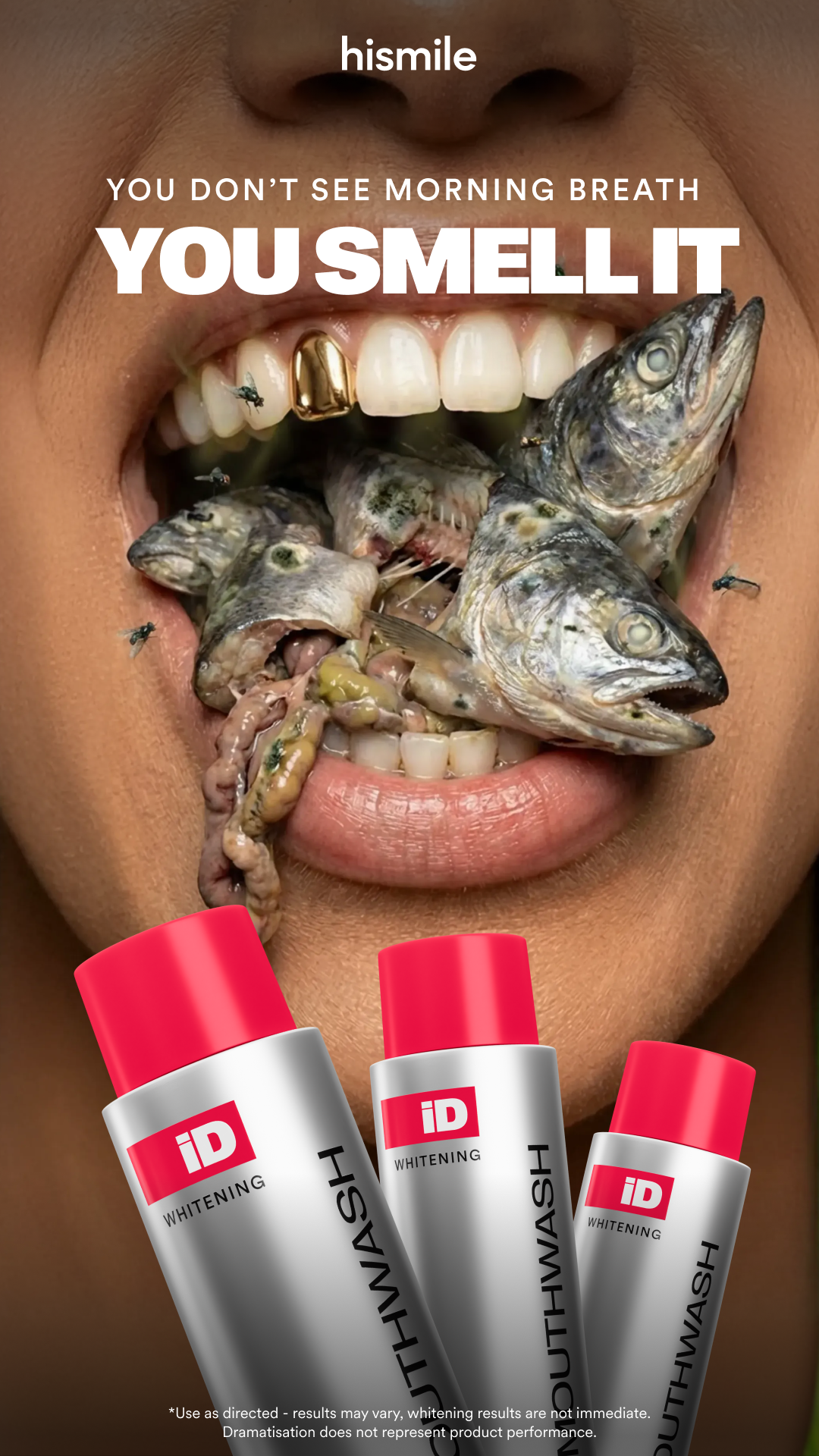 Hismile Facebook ad