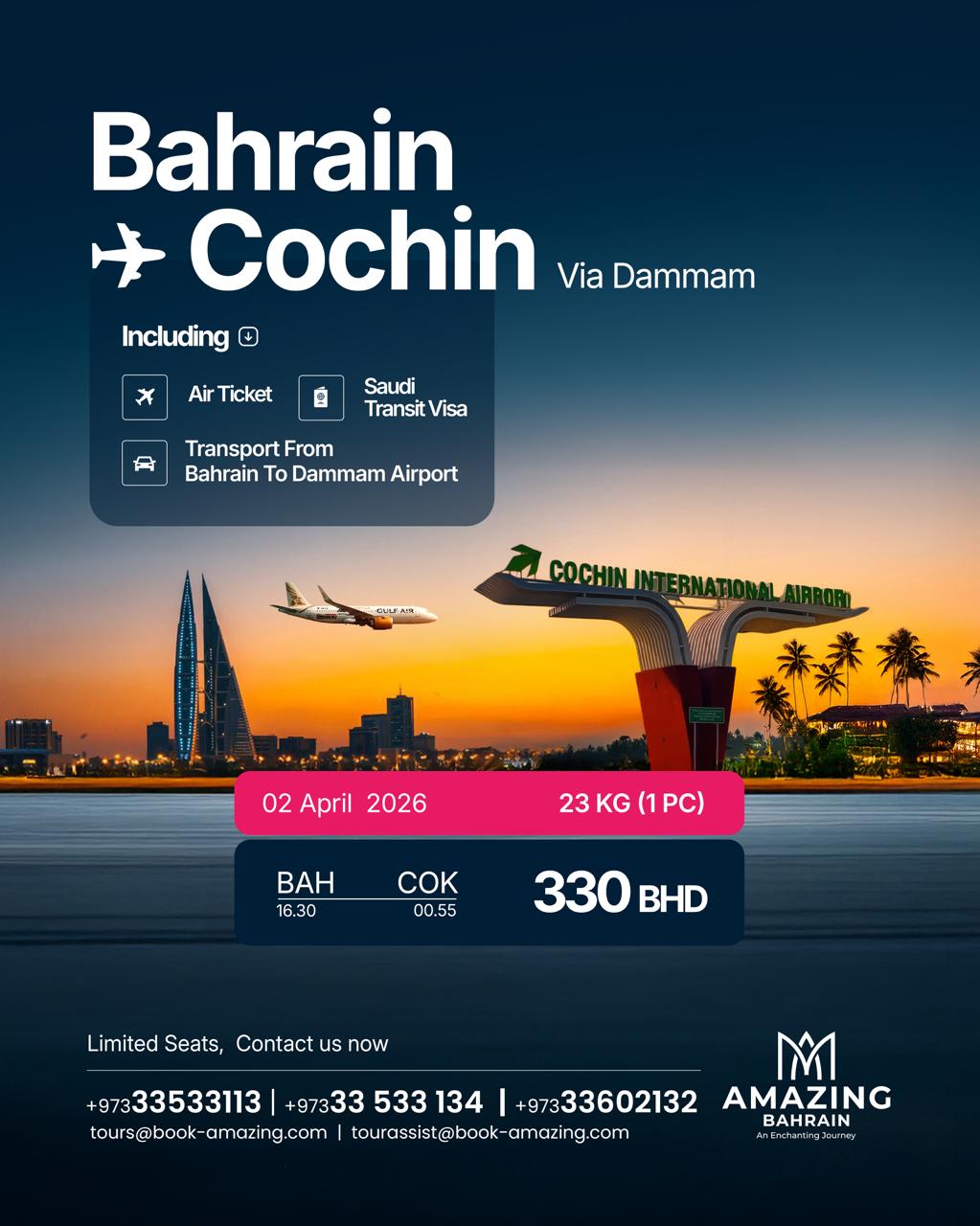 Amazing Bahrain Facebook ad