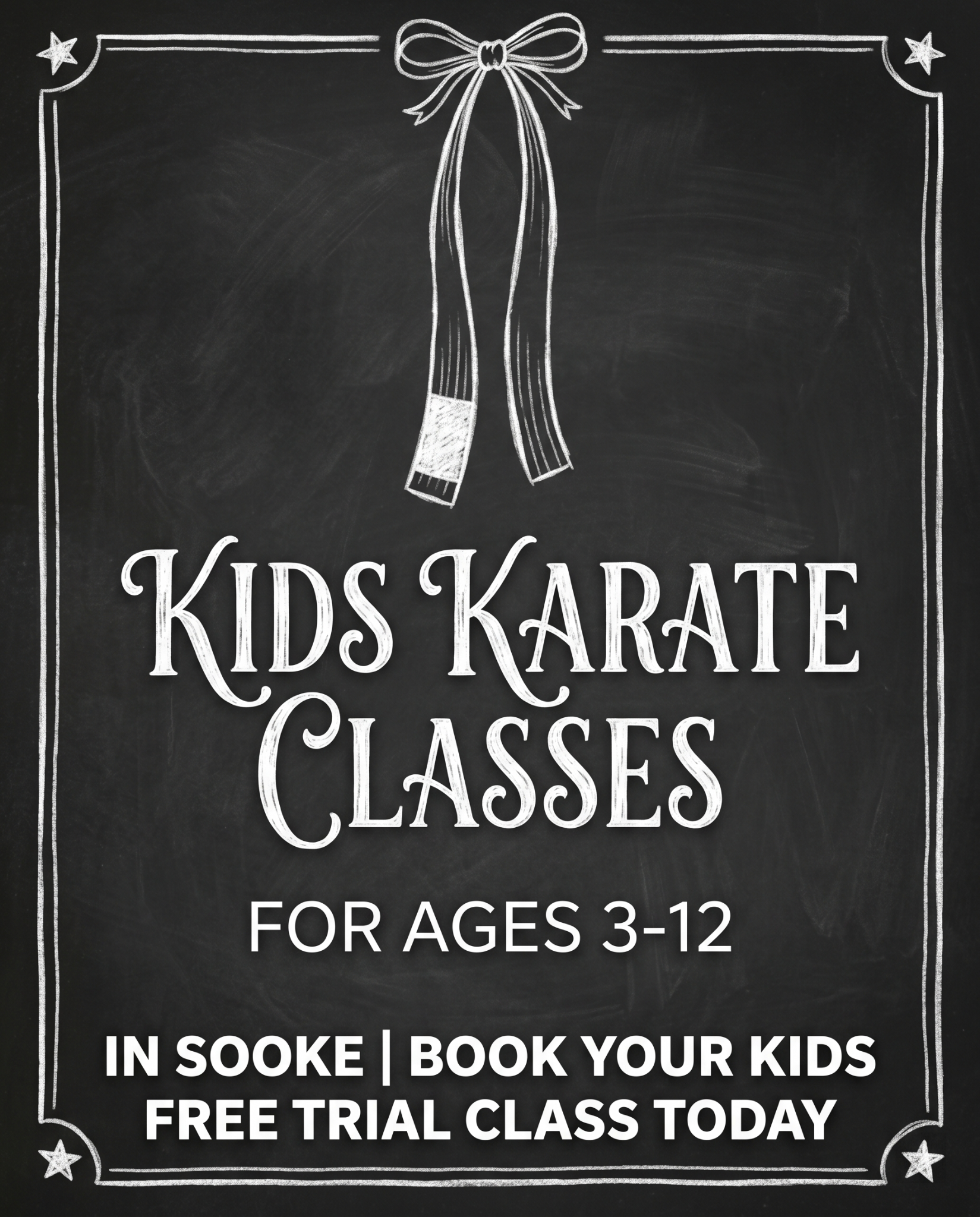 Canadas Best Karate Sooke Facebook ad