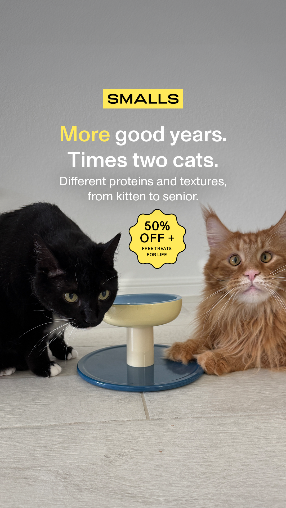 Smalls Facebook ad