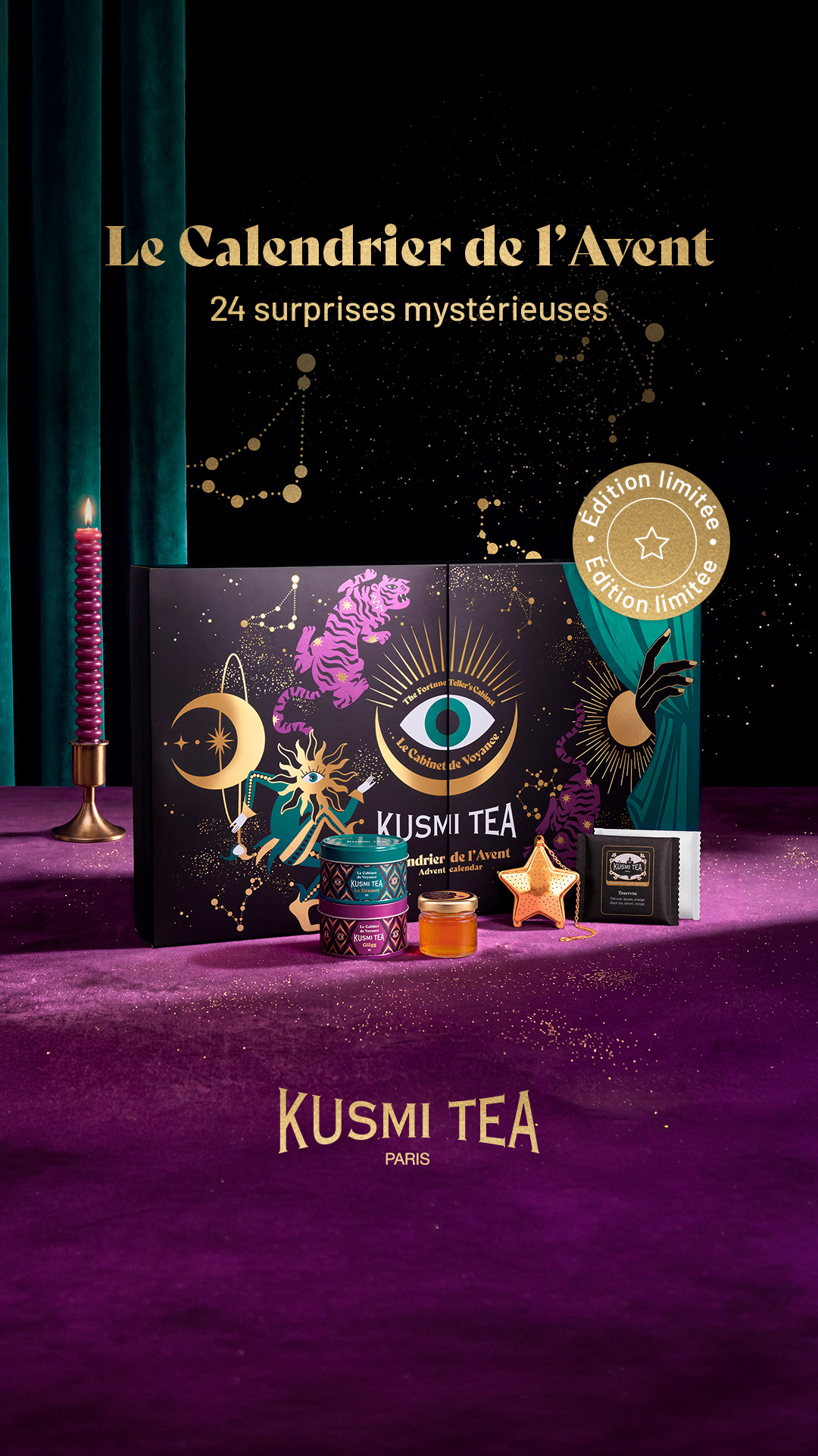 Kusmi Tea Facebook ad: ÉDITION LIMITÉE