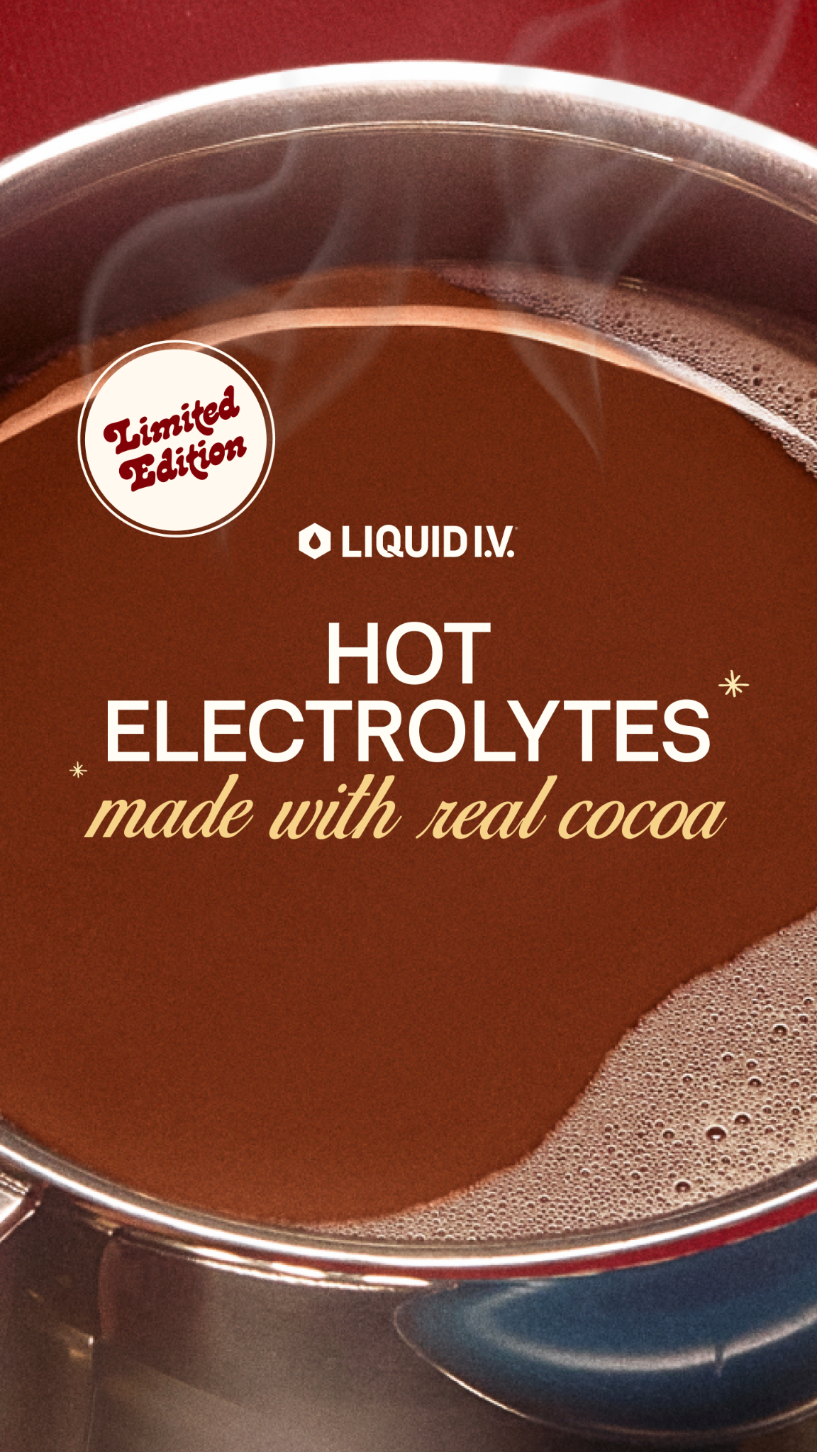 Liquid I.V. Facebook ad: Give the gift of hydration.