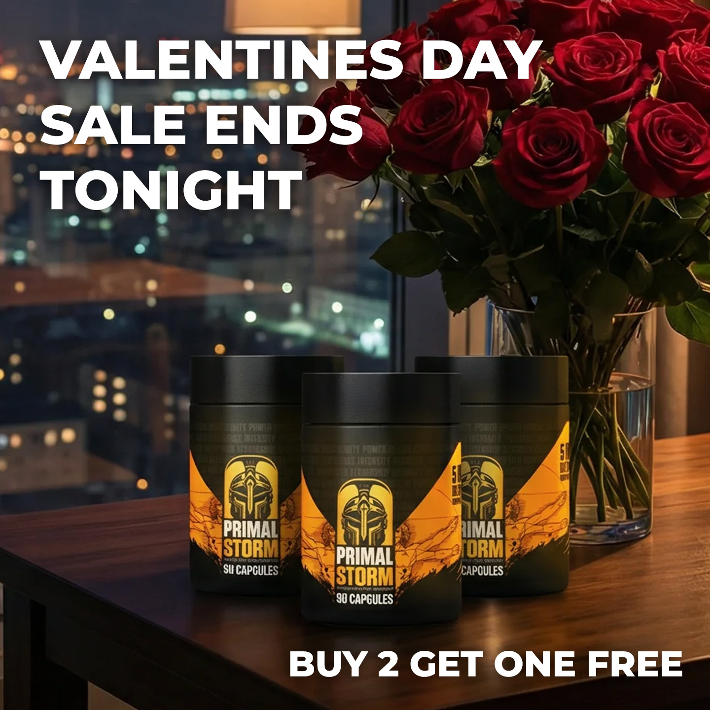Primal Storm Facebook ad