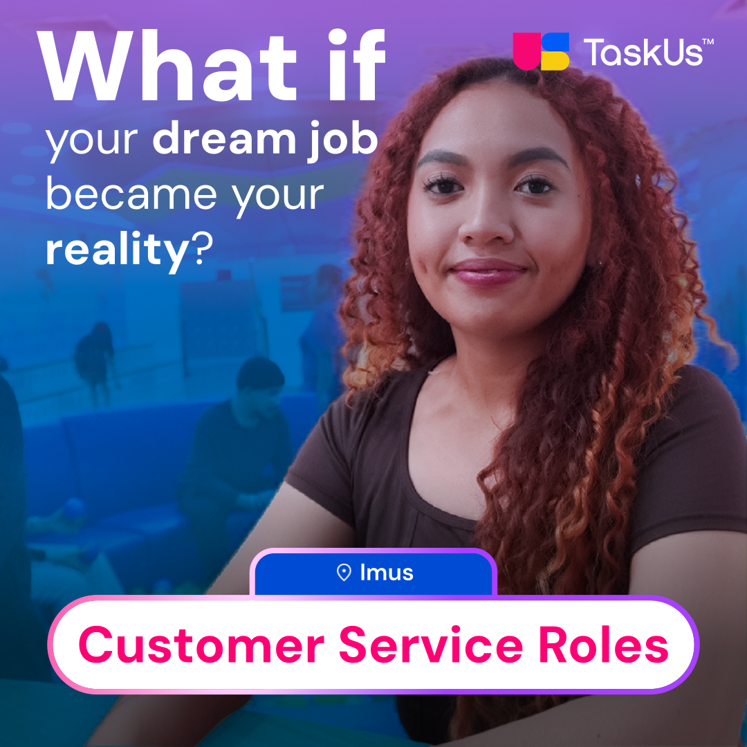TaskUs Facebook ad
