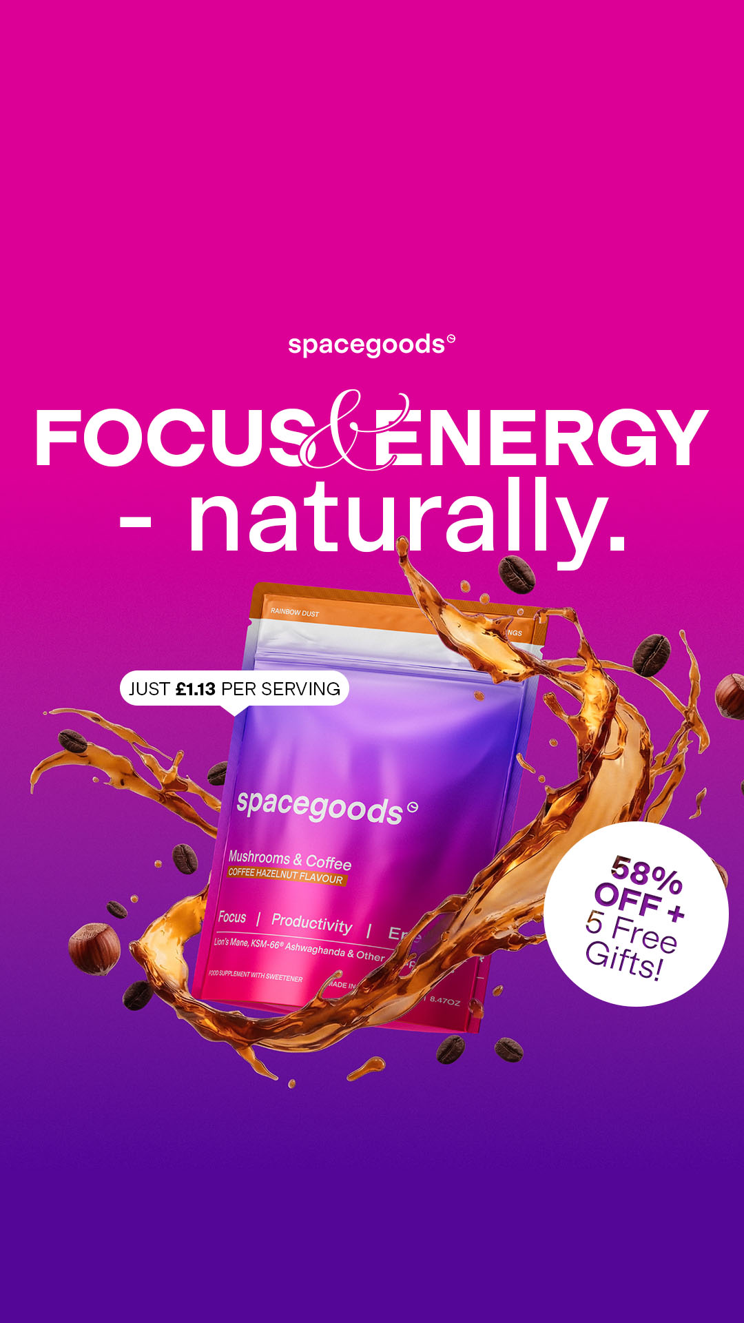 Spacegoods Facebook ad