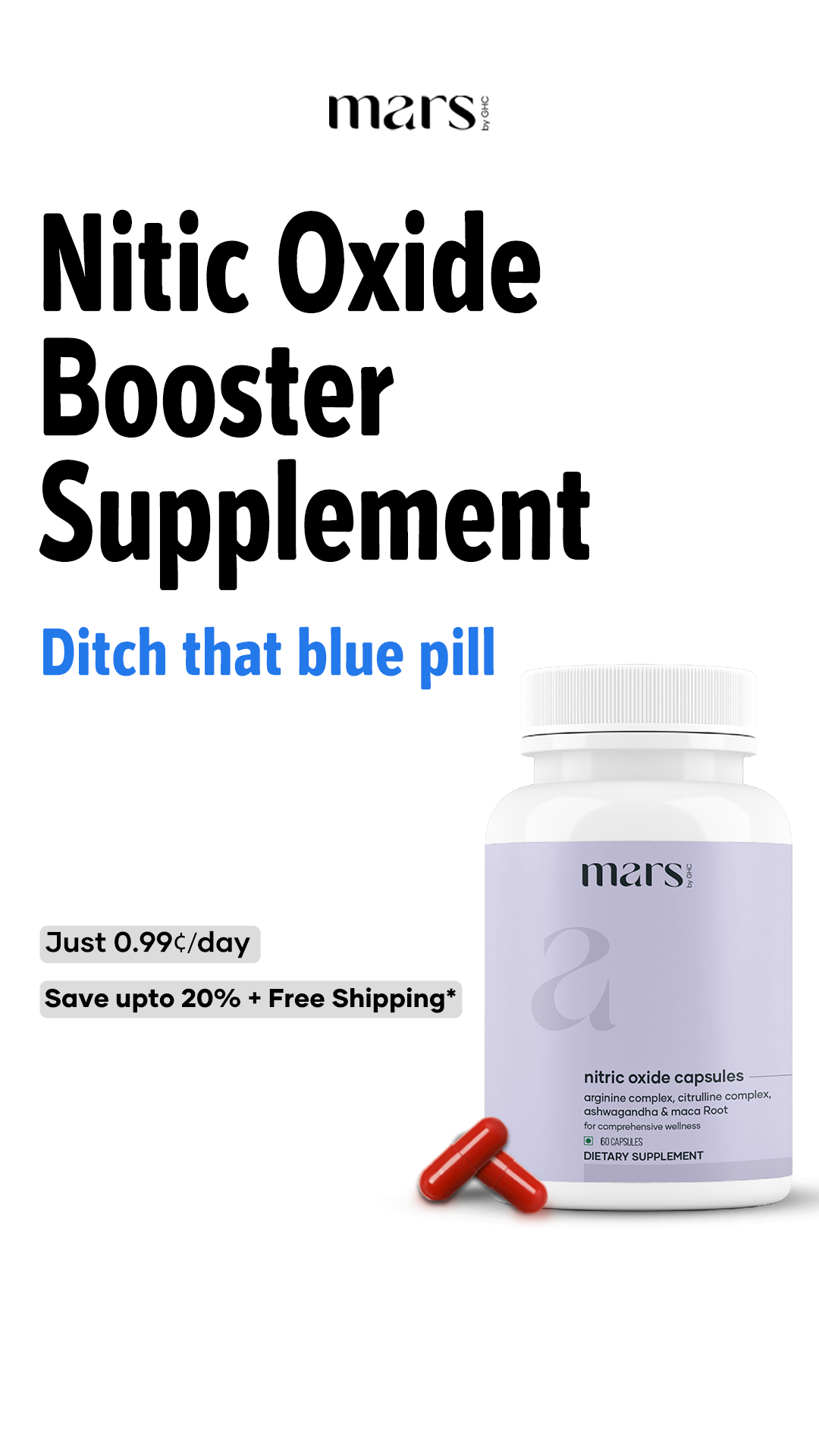 Mars Nitric Oxide Facebook ad