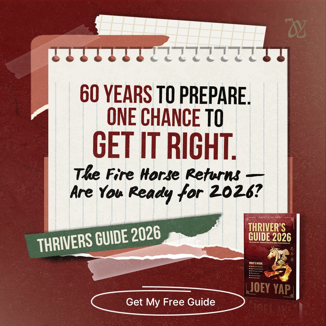 Joey Yap Facebook ad from Jan 1, 2026