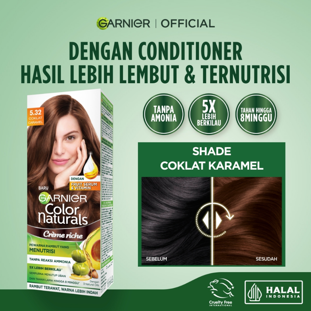 Garnier Facebook ad: TERBATAS! GLOW UP NOW