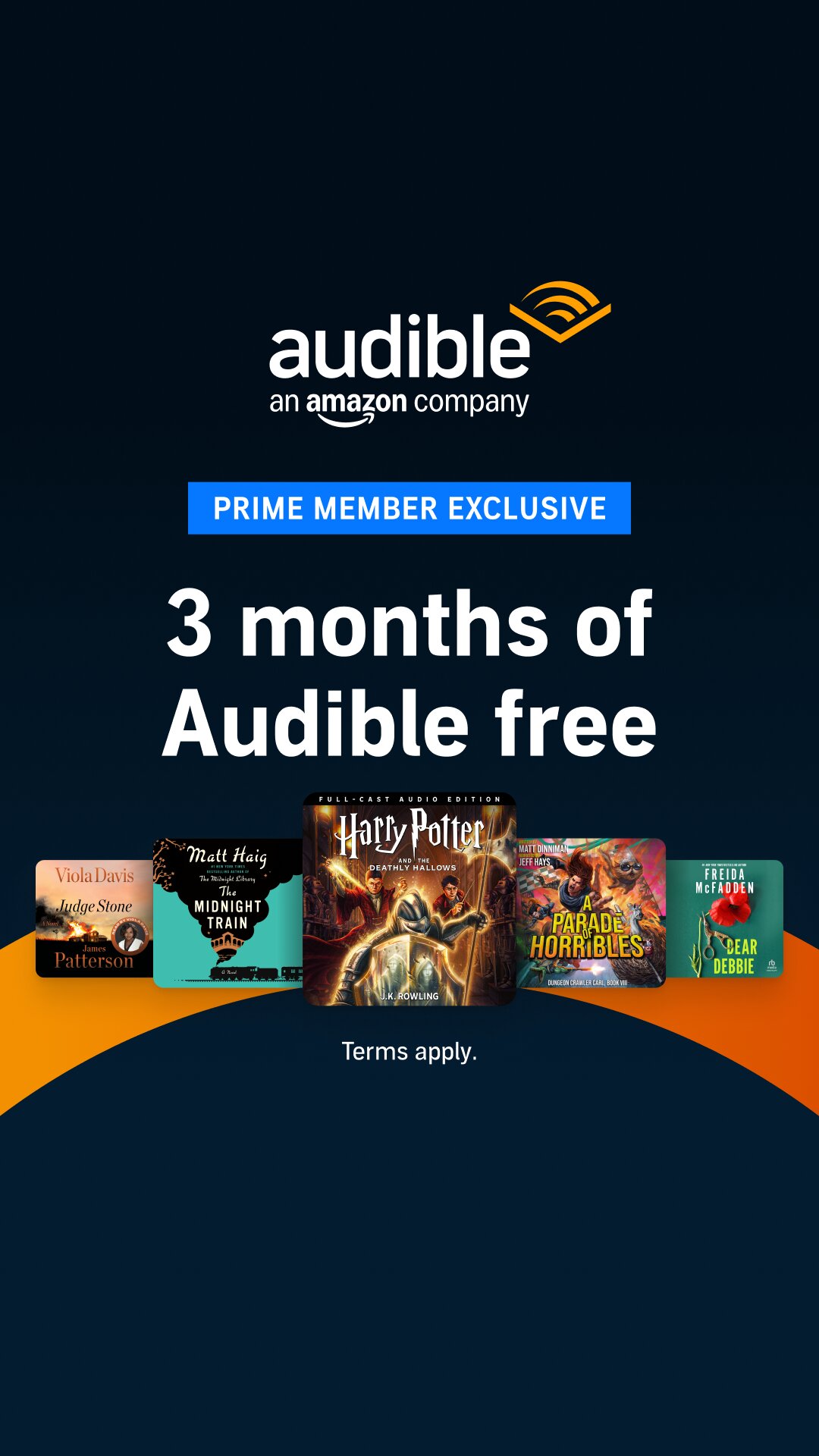 Audible Facebook ad